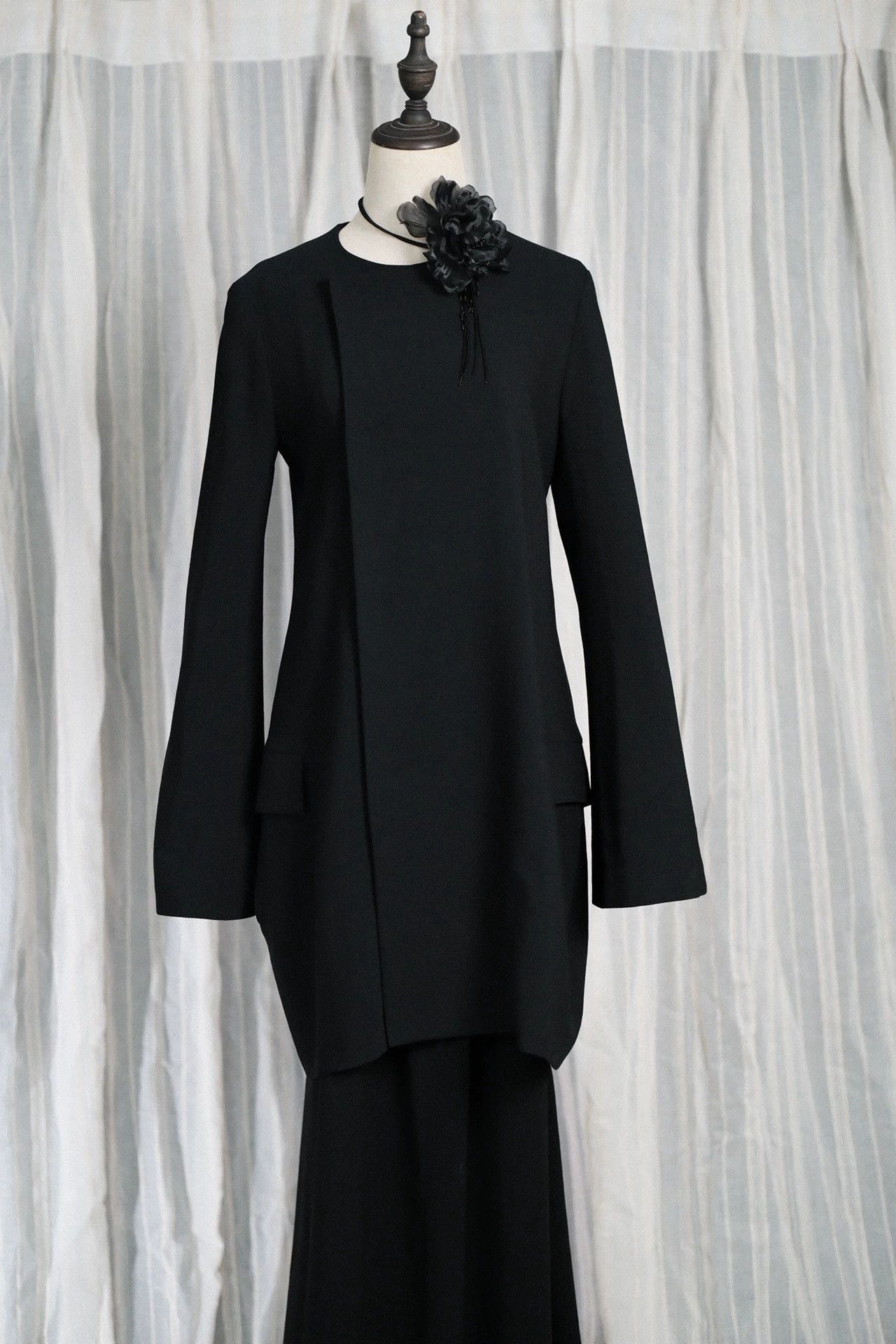 Yohji Yamamoto Yohji Yamamoto 1997 AW Dior Tribute Decon Black Top Size S / US 4 / IT 40 - 7 Thumbnail