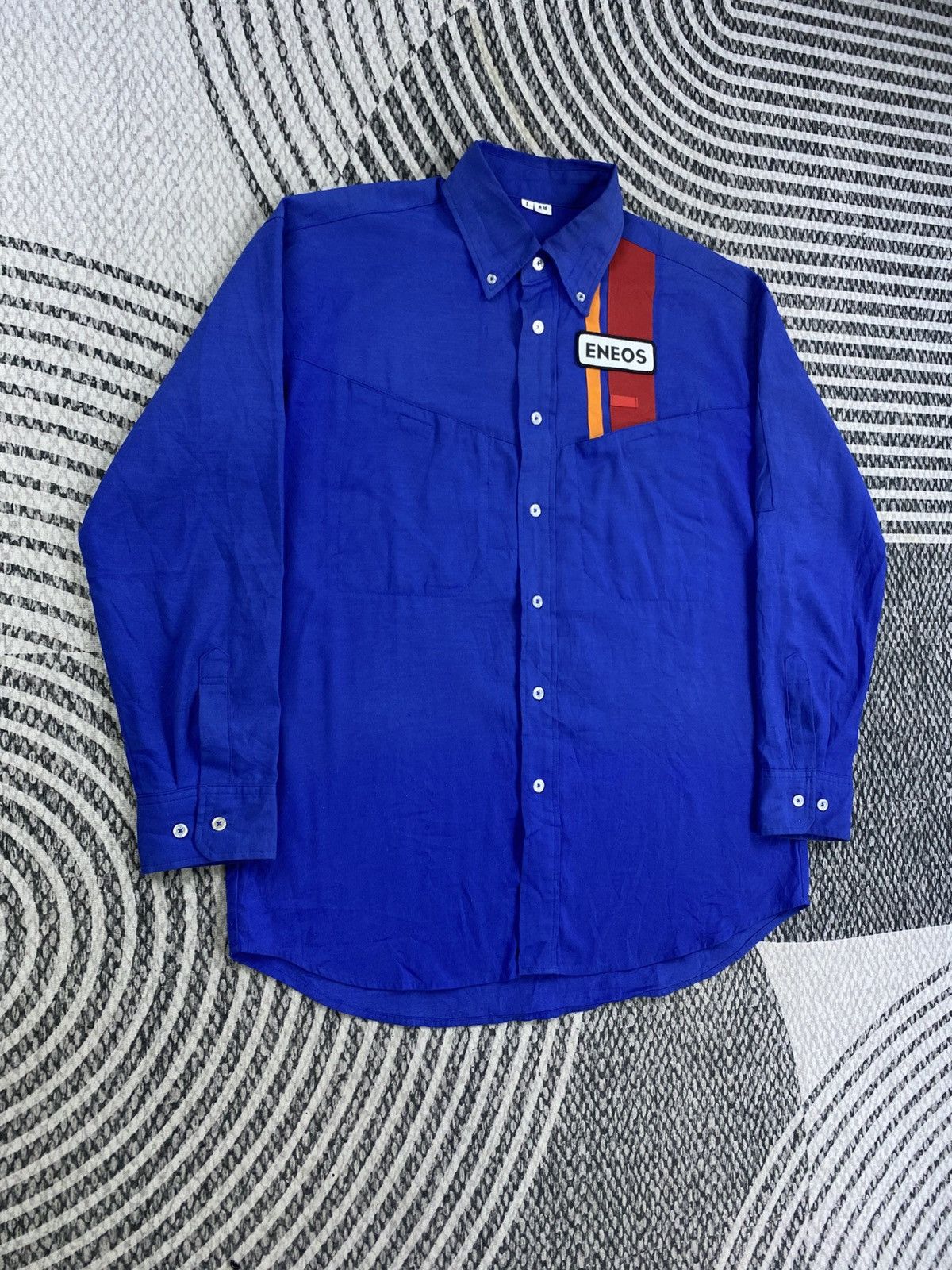 Japanese Brand Vintage ENEOS Racing Button Ups Uniform Size US M / EU 48-50 / 2 - 3 Thumbnail