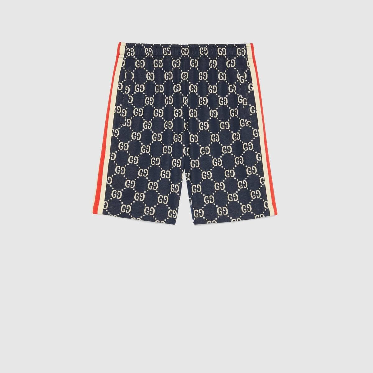 Gucci o1s1wg110925 GG Jacquard Shorts in Multicolor Size US 38 / EU 54 - 1 Thumbnail