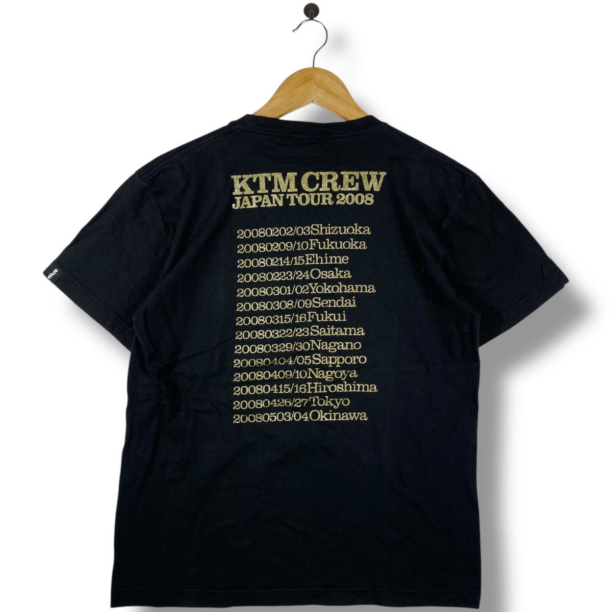 Band Tees × Vintage Japanese Hip Hop Group KTM CREW Japan Tour 2008 Size US M / EU 48-50 / 2 - 6 Thumbnail