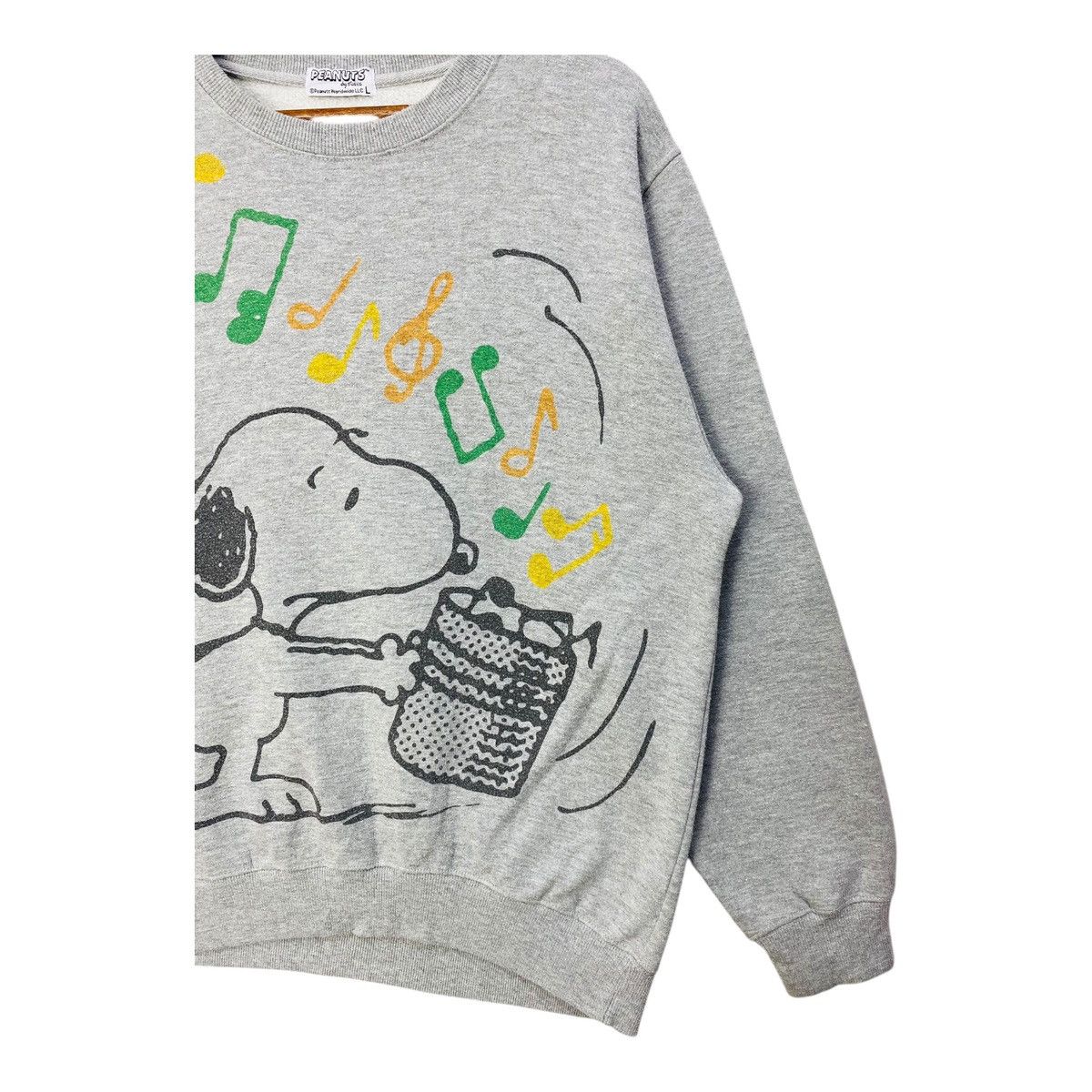 Peanuts Vintage Peanuts Snoopy Sweatshirt Big Logo Crewneck Size L Size US L / EU 52-54 / 3 - 3 Thumbnail