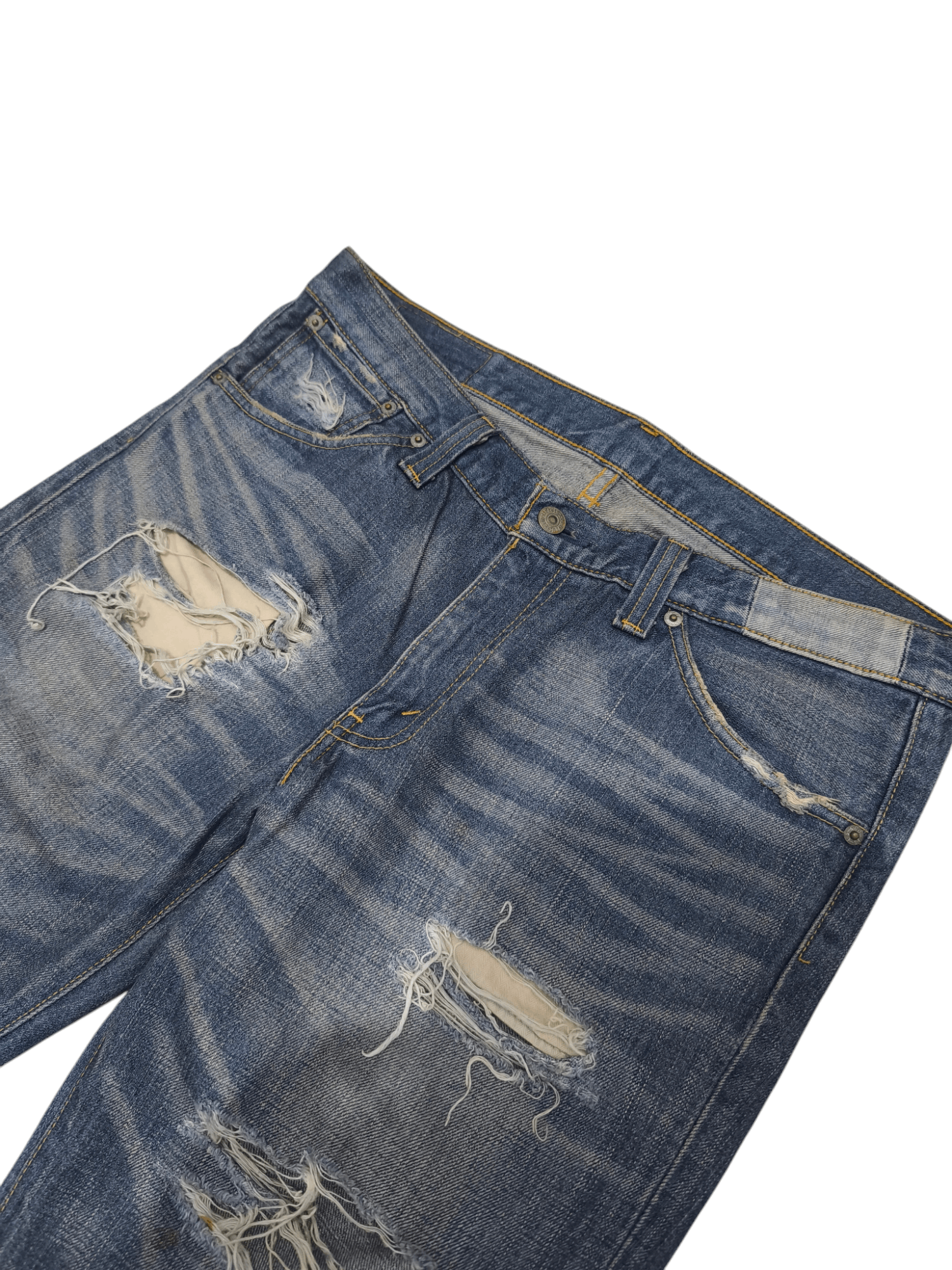 Levi's × Levi's Vintage Clothing × Vintage Vintage Levis 517 distressed flare denim Size US 36 / EU 52 - 5 Thumbnail