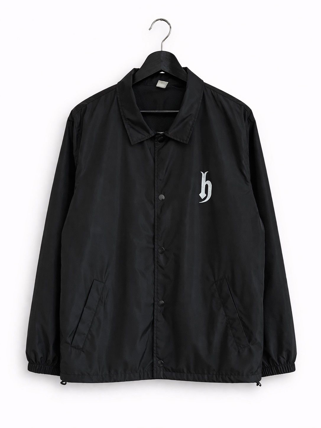 Japanese Brand Vintage DJ Honda Coach Jacket Black Nylon Jacket Big Logo Size US M / EU 48-50 / 2 - 2 Thumbnail