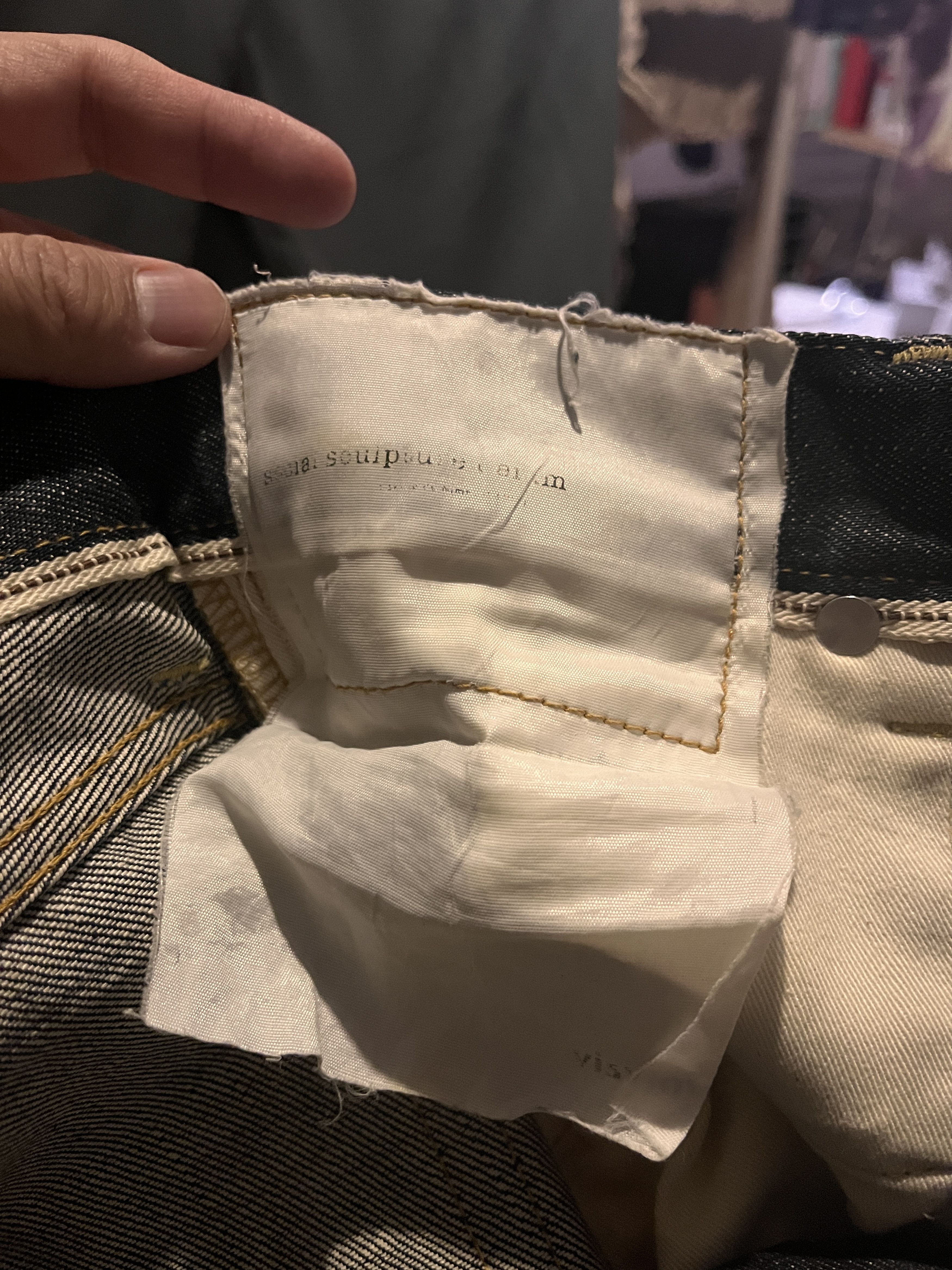 Visvim Visvim Social Sculpture 03 Non-Washed W30 L32 Denim Jeans Size US 30 / EU 46 - 9 Thumbnail