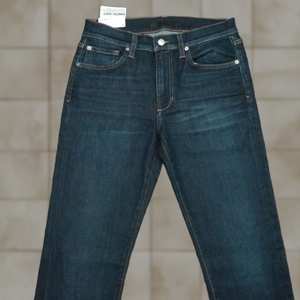 Vintage VINTAGE? No — Joe's Jeans Men 29x34 Blue The Brixton Straight Narrow Kinetic Soft Denim NWT Jeans Size US 29 - 1 Thumbnail