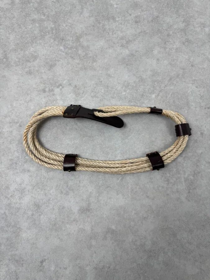 Dolce & Gabbana 2002 Dolce & Gabbana Medieval Beige Rope Belt Size ONE SIZE - 4 Thumbnail