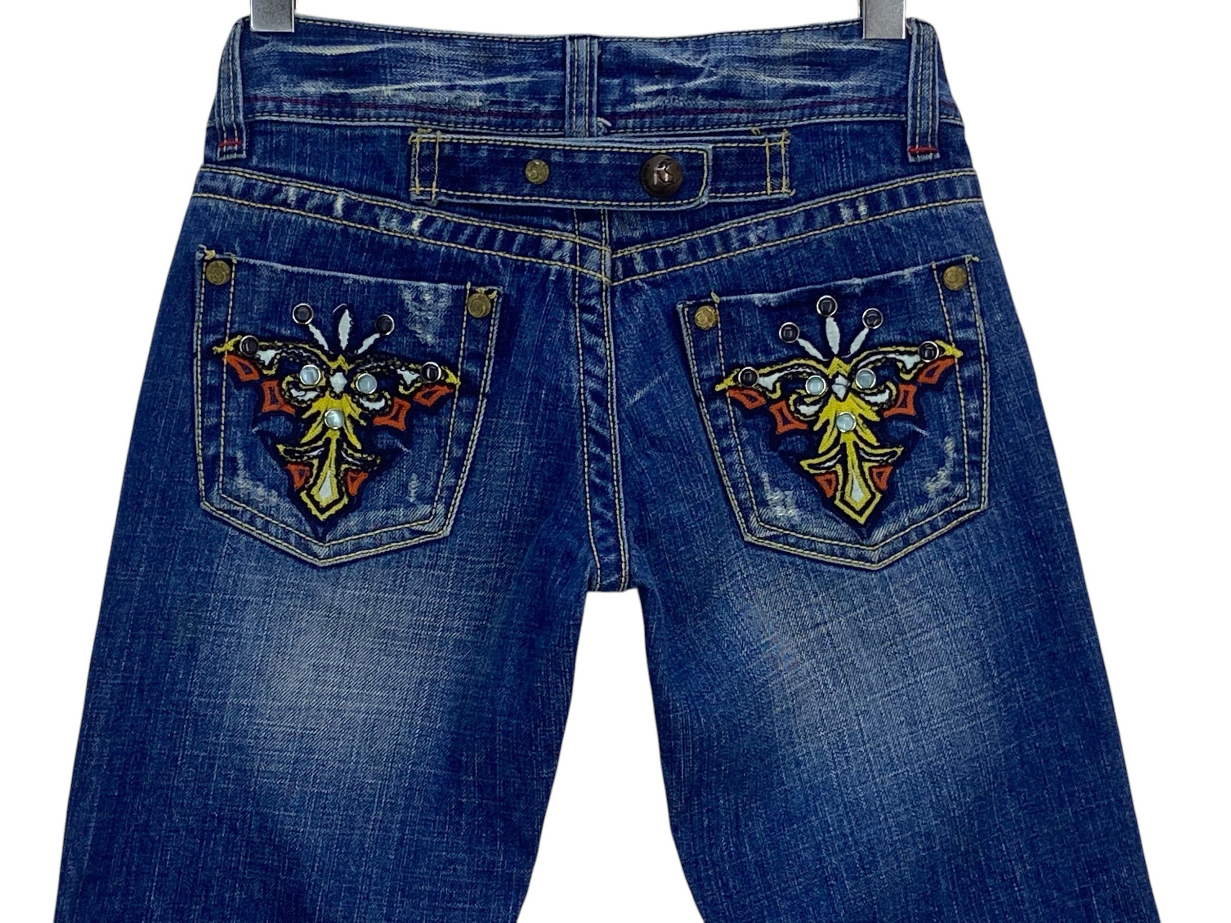 Japanese Brand Red Pepper Denim Bootcut Jeans Japanese Jeans Size 25" / US 0 / IT 36 - 6 Thumbnail