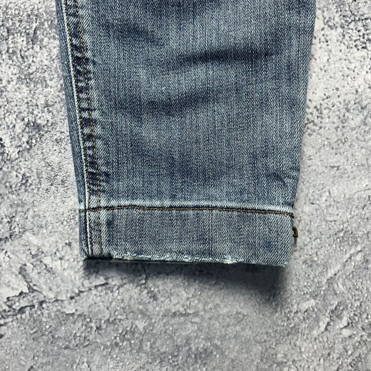 Dolce & Gabbana Vintage Dolce & Gabbana Distressed Blue Denim Jeans Luxury Size 30" / US 8 / IT 44 - 21 Thumbnail