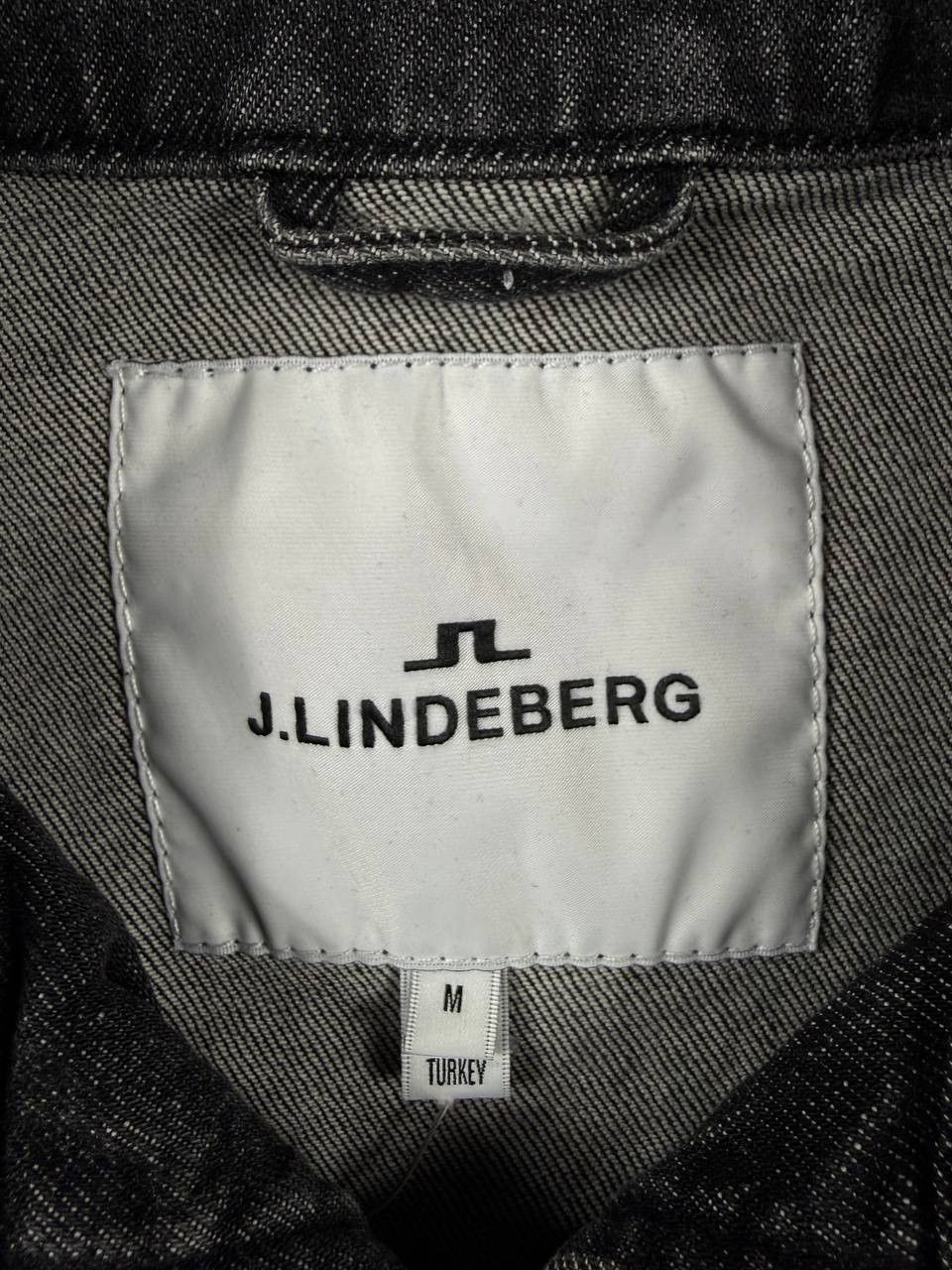 J.Lindeberg J.Lindeberg Full Zip Denim Black Jacket Size US M / EU 48-50 / 2 - 7 Thumbnail