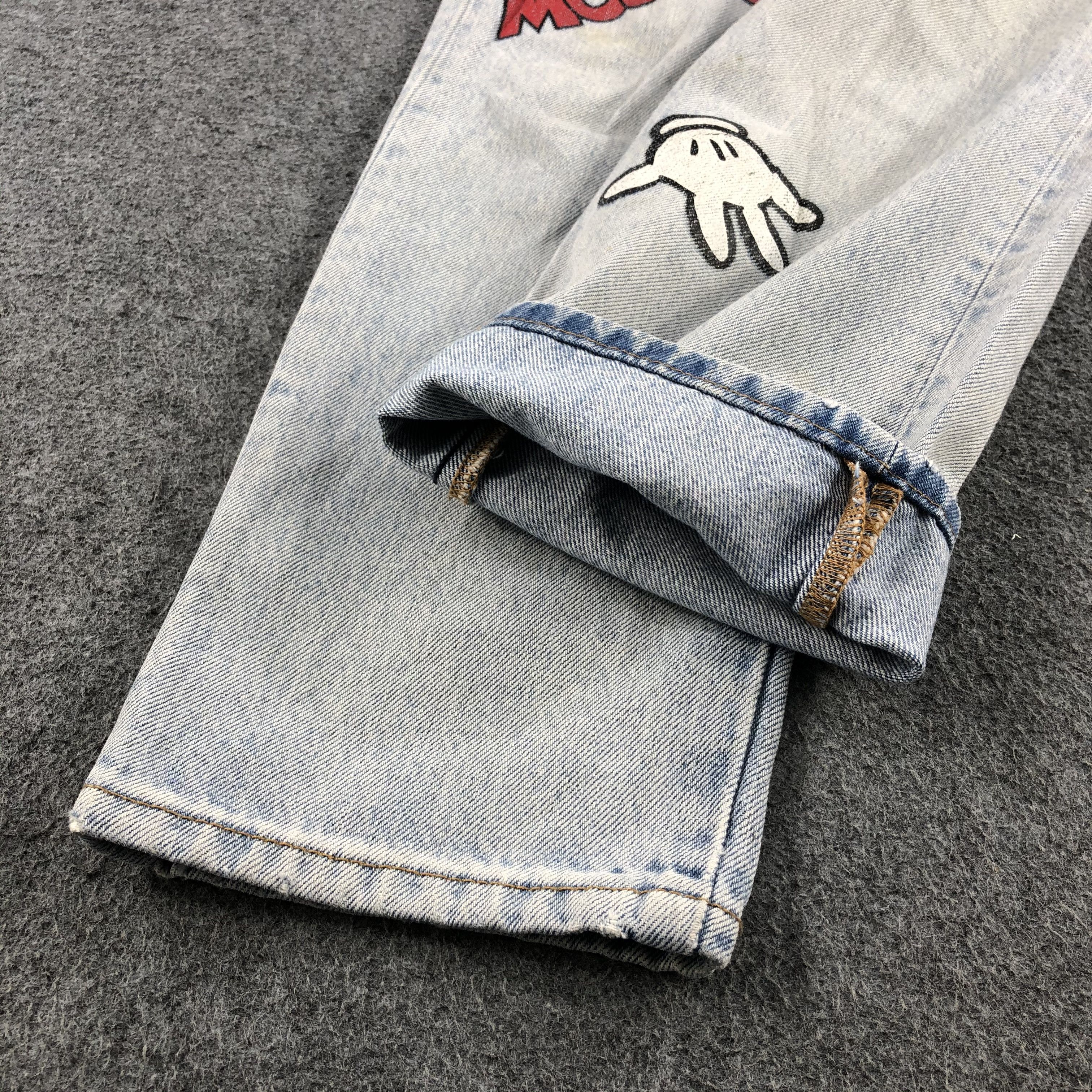 Levi's Levis 501 x Mickey Mouse Jeans-JM1436 Size US 28 / EU 44 - 6 Thumbnail