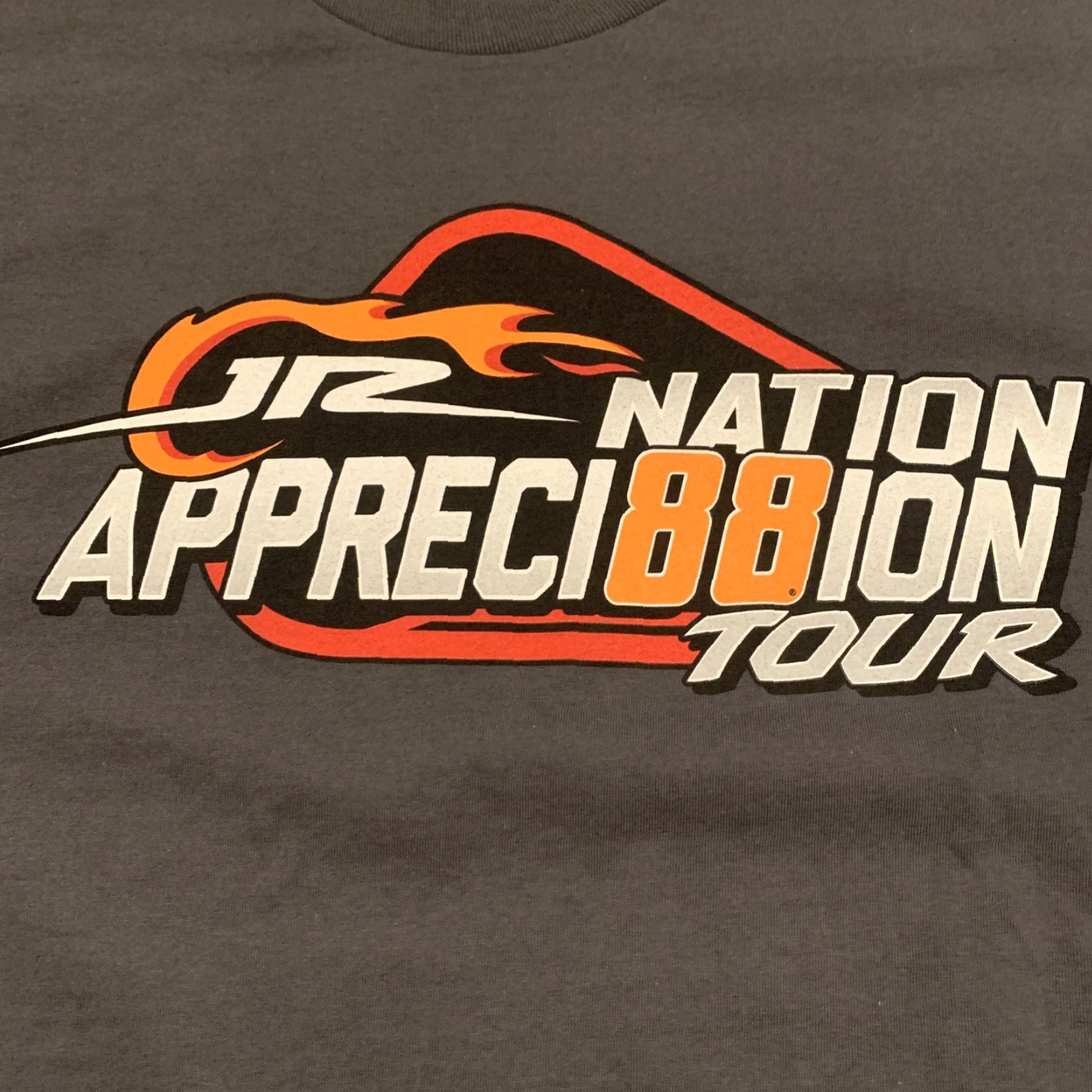 Vintage VINTAGE Dale Earnhardt Jr Nation Appreci88ion Tour Shirt 3XL Racing T-Shirt Gray Men XXXL Pocono 2017 Mens Size US XXL / EU 58 / 5 - 3 Thumbnail