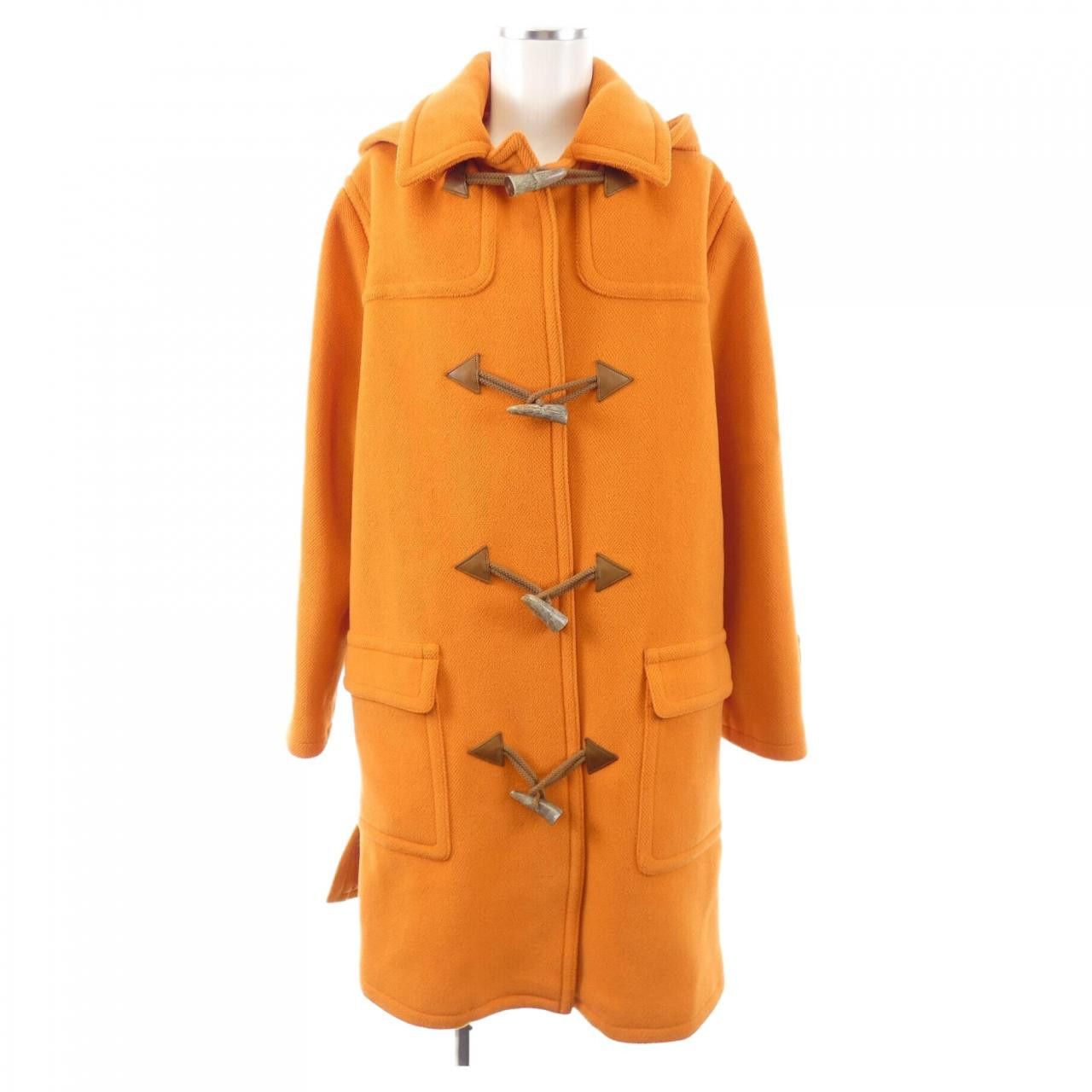 Hermes Hermes Hermes Wool Rayon Coat Textile Outerwear DUTY FREE for USA Size ONE SIZE - 1 Thumbnail