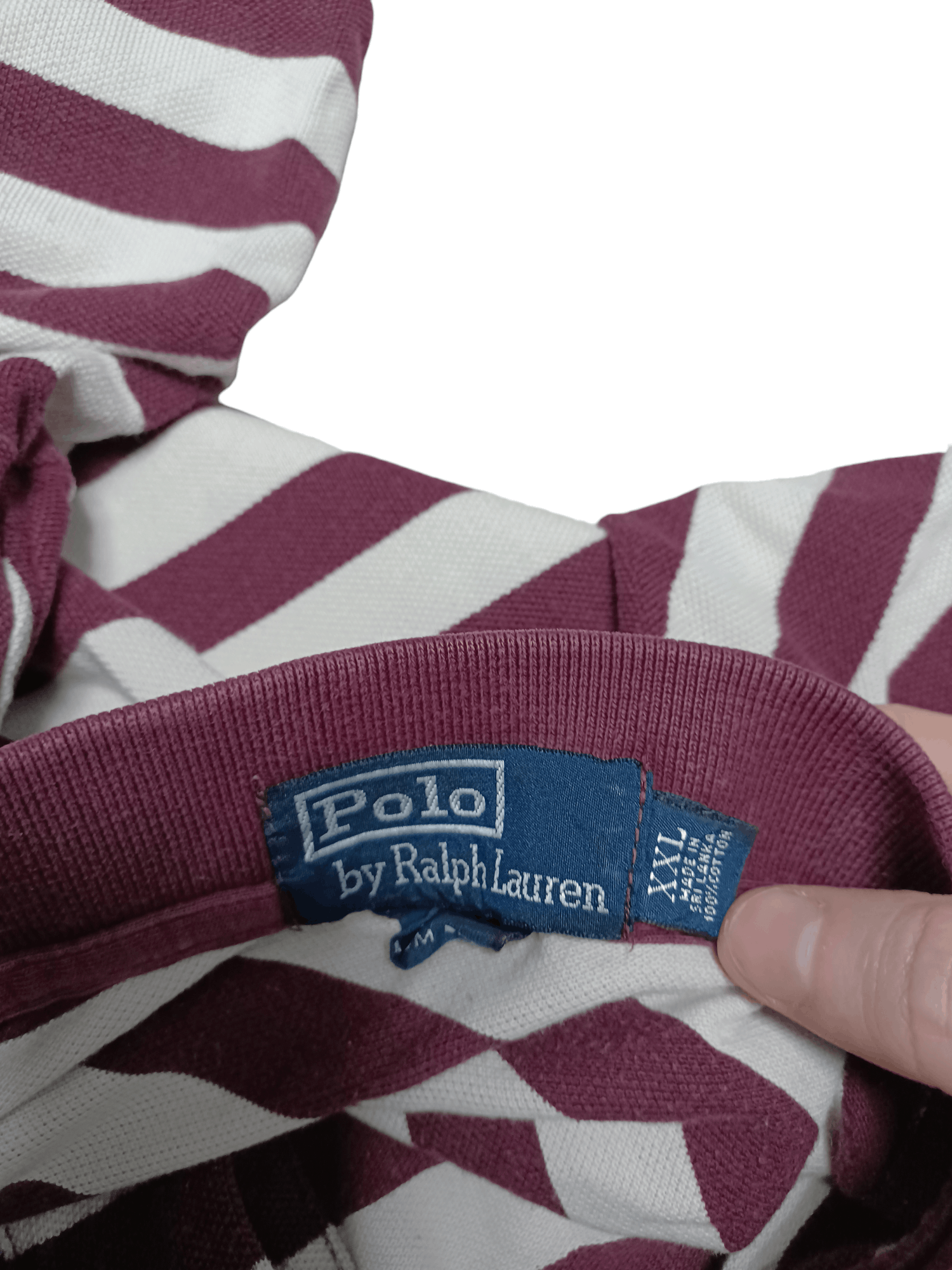 Polo Ralph Lauren VINTAGE 90S BORDEAUX FANTASTIC PRL SHIRT OLDMONEY Size US XXL / EU 58 / 5 - 4 Thumbnail