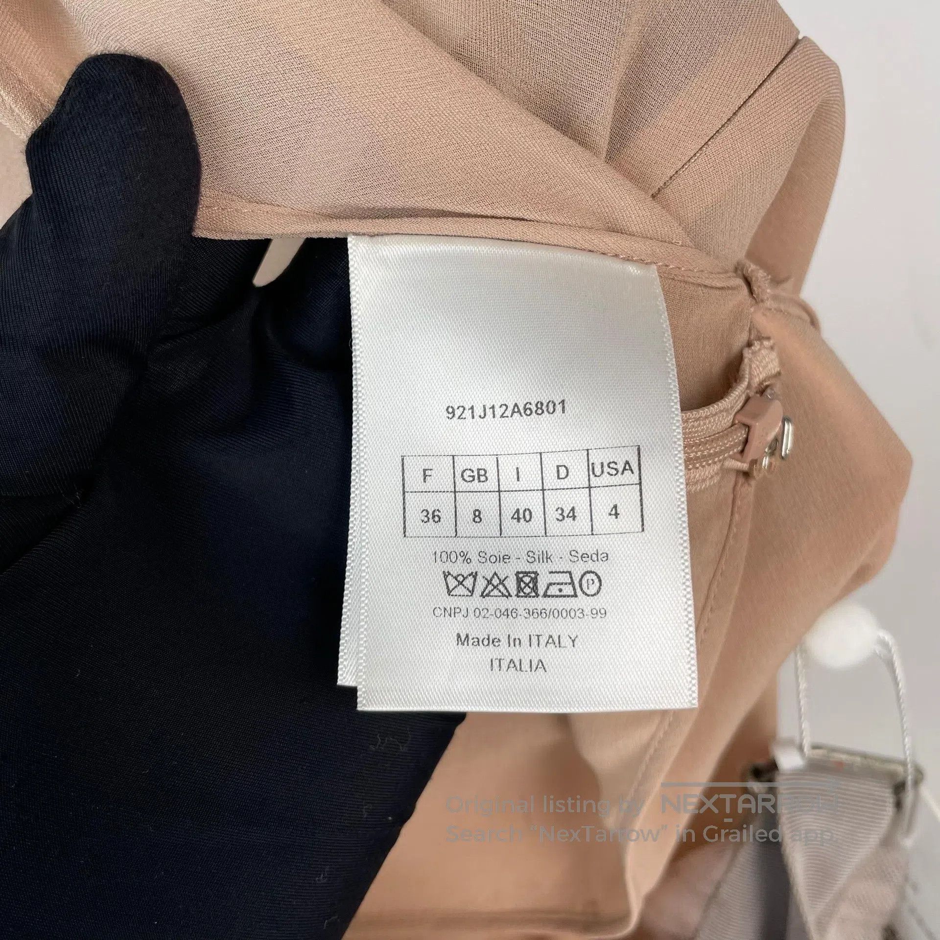 Dior Dior Lotus pink double-layer mesh long half-skirt| Size 35" - 5 Thumbnail