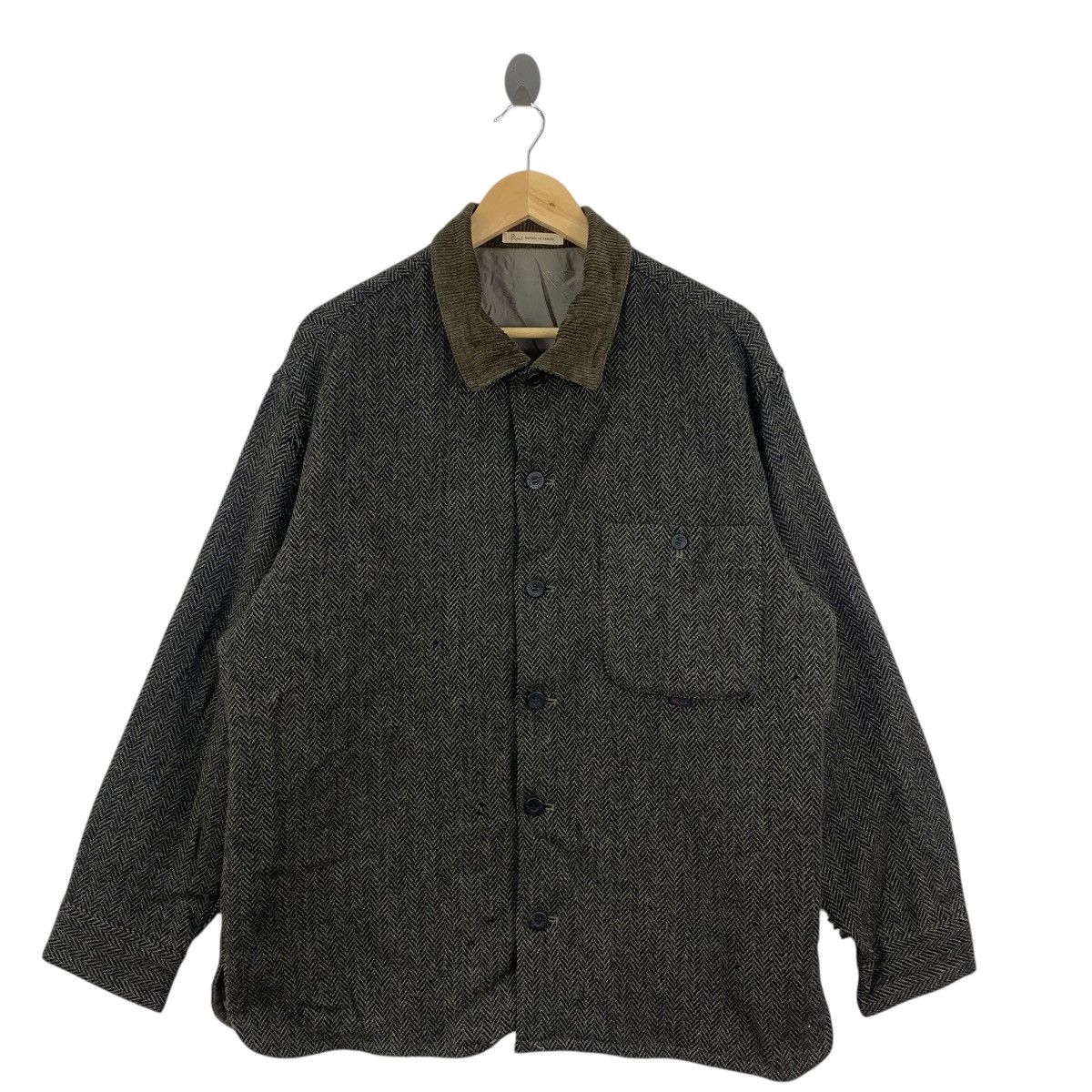 Vintage Vintage PAPAS ISLAND x SYDNEY H SHAW Herringbone Chore Size US XL / EU 56 / 4 - 4 Thumbnail