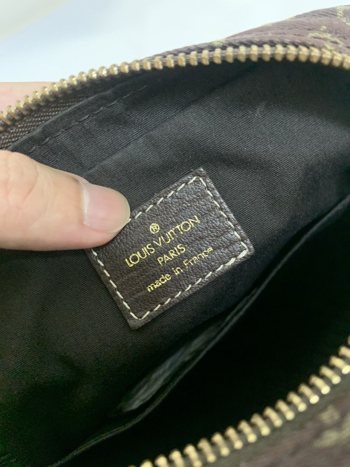 Louis Vuitton Louis Vuitton Monogram Mini Lin Danube Shoulder Bag Size ONE SIZE - 7 Thumbnail