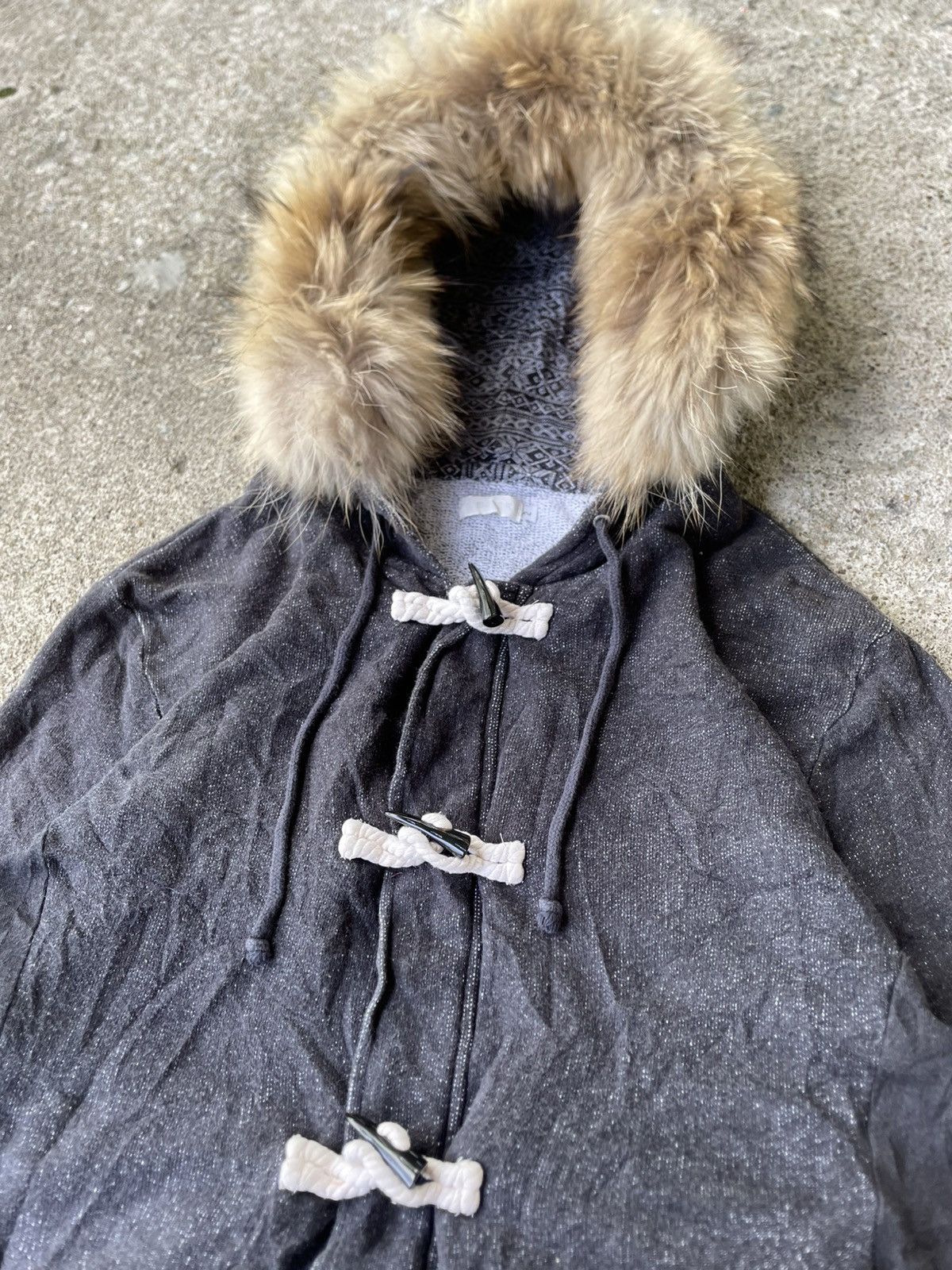 Le Grande Bleu (L.G.B.) Lgb Style Japanese Vegyor Faux Fur Hoodie Size US S / EU 44-46 / 1 - 3 Thumbnail