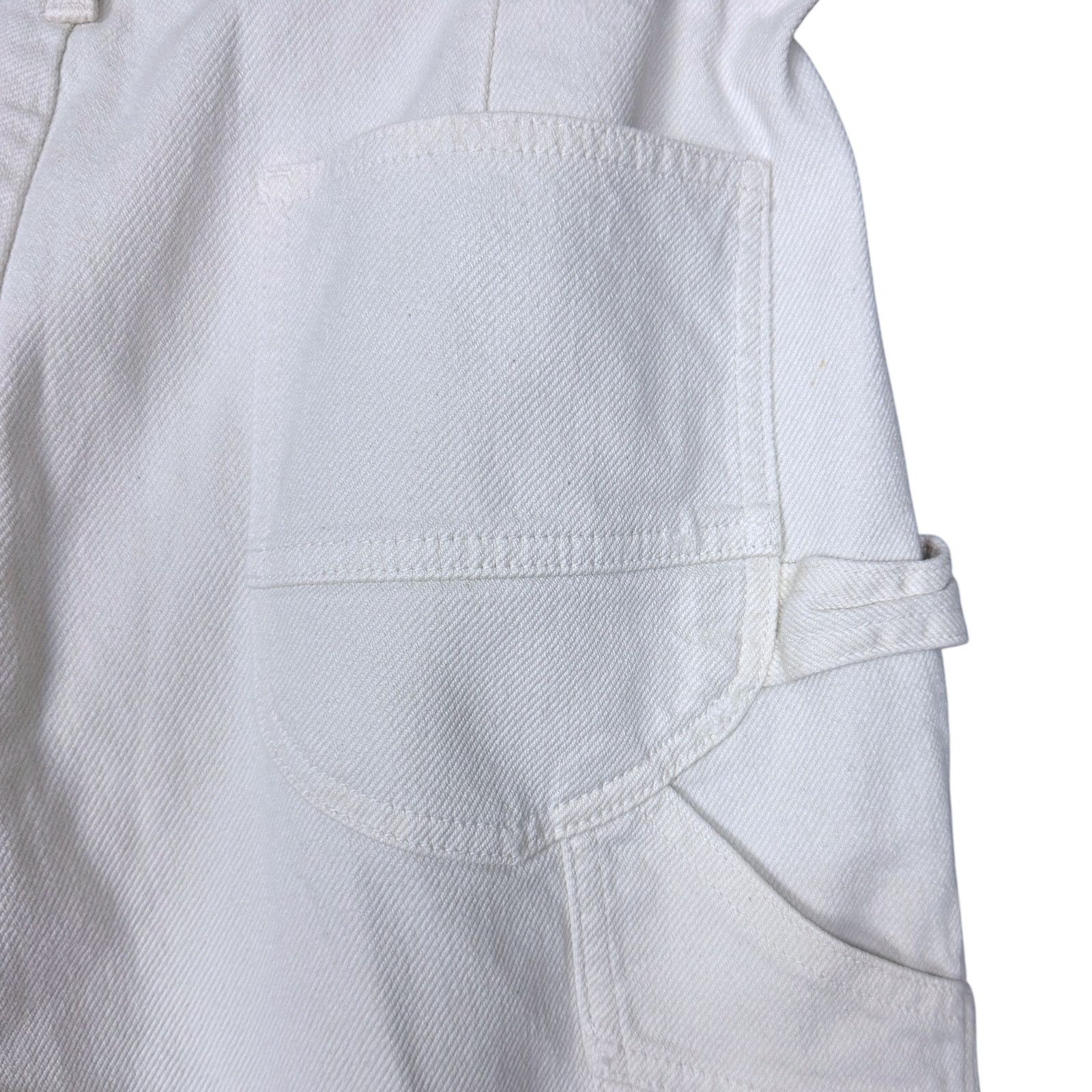 James Perse James Perse Standard White Estilo Womens 28x26 Utility Jeans Size 28" / US 6 / IT 42 - 6 Thumbnail