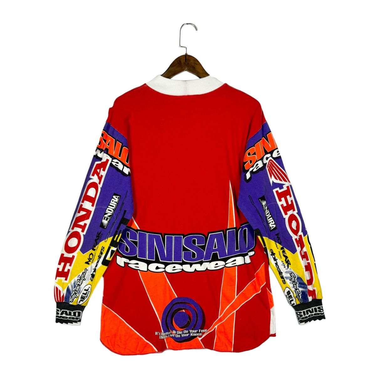 Fox Racing × Honda × Sports Specialties Vintage 1994 Honda Sinisalo Motocross Jersey Size US M / EU 48-50 / 2 - 6 Thumbnail