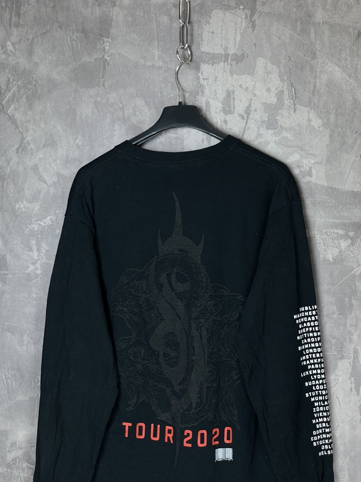 Band Tees × Slipknot × Vintage Vintage Slipknot Y2K Band Punk Rock Tour Long Sleeve Shirt Size US M / EU 48-50 / 2 - 10 Thumbnail