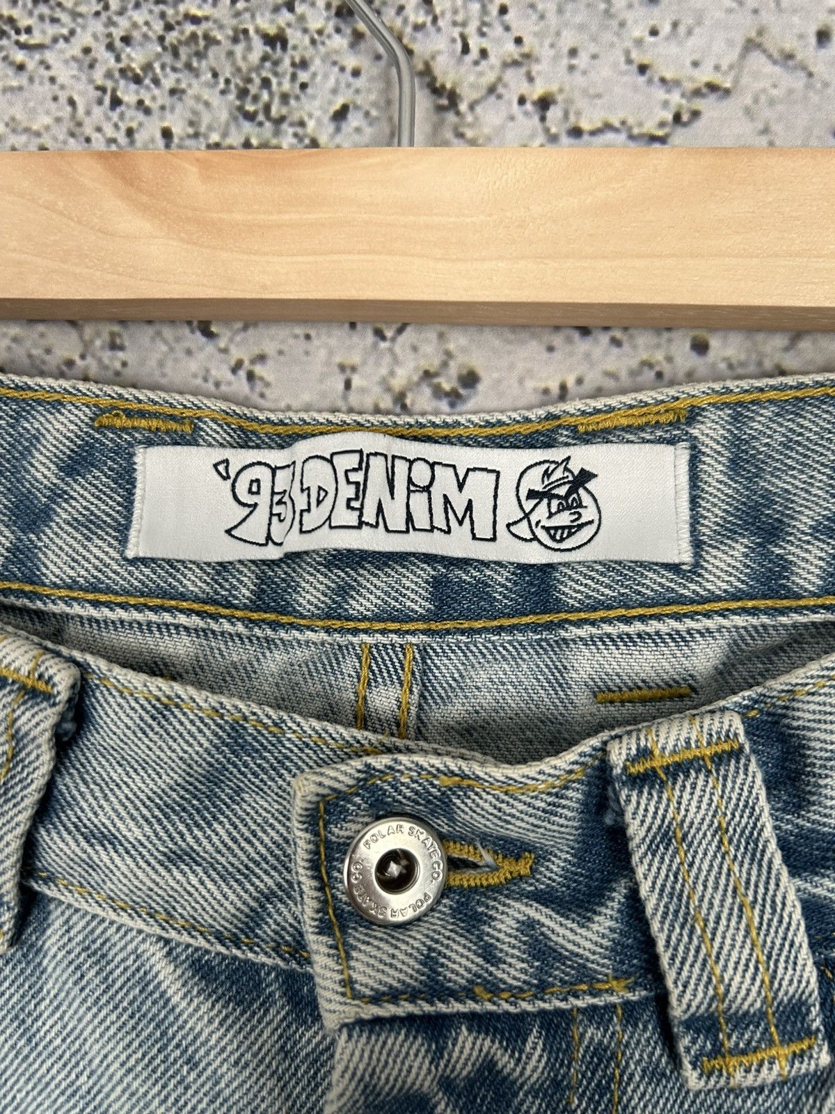 Polar Skate Co. Polar Skate Co 93 Denim Baggy Big Boy Jeans Streetwear Rare Size US 30 / EU 46 - 6 Thumbnail