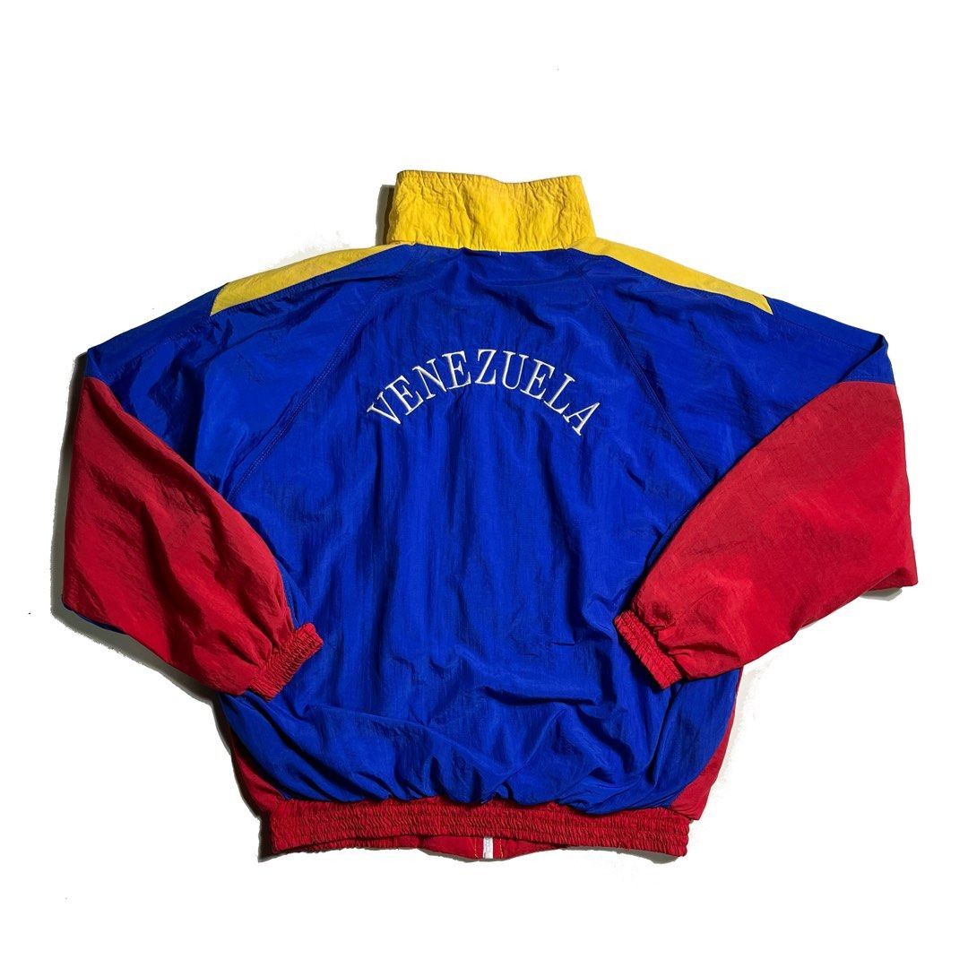 Vintage Vintage VENEZUELA - CHAVEZ Windbreaker 90s Size US L / EU 52-54 / 3 - 3 Thumbnail