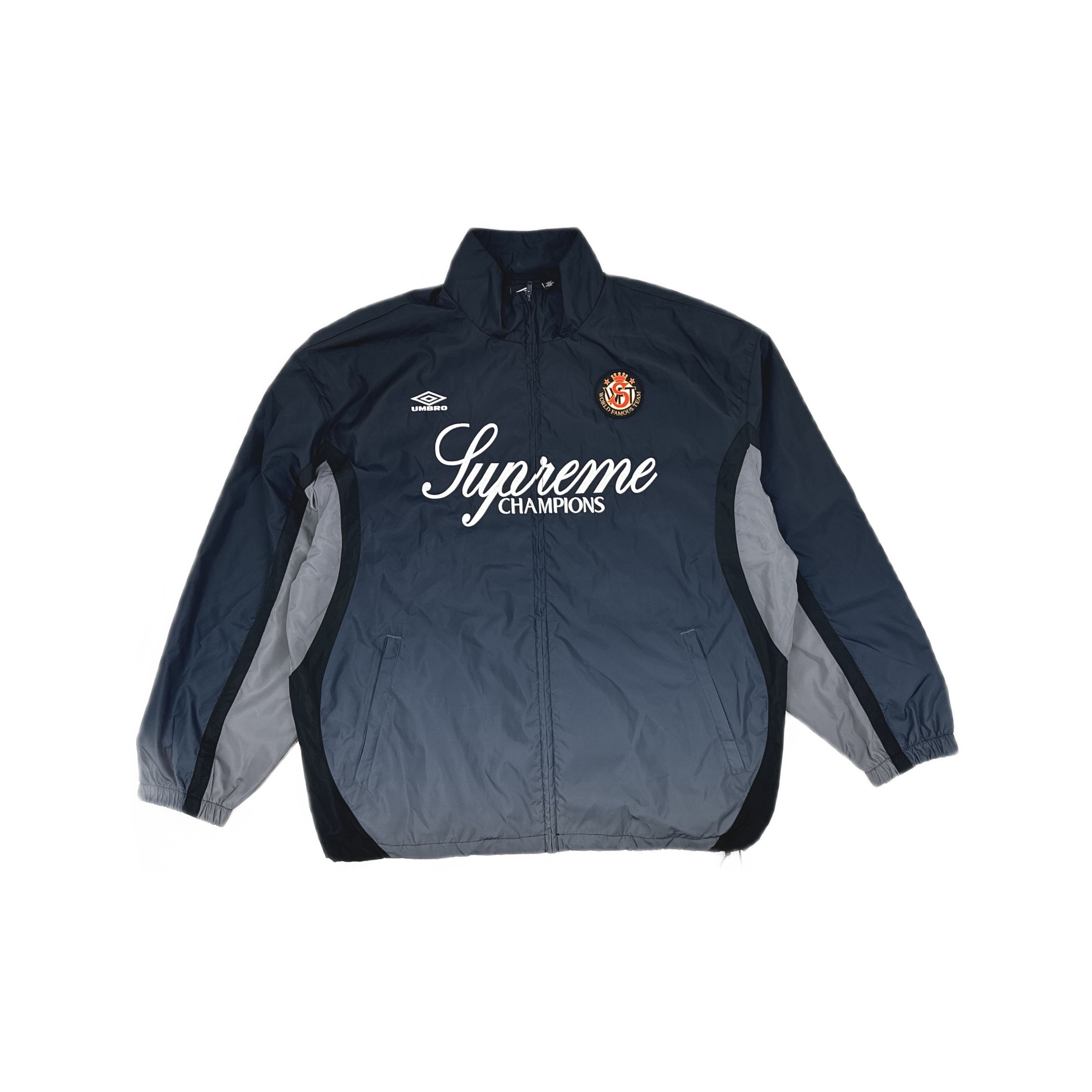 Supreme × Umbro Supreme Umbro Gradient Track Jacket - Navy Blue