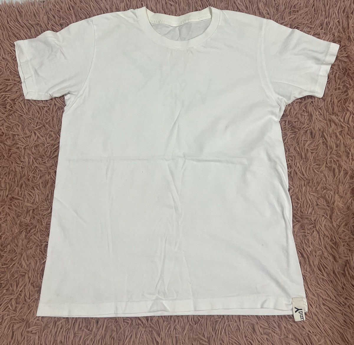 Yohji Yamamoto GroundY T-shirt White Yohji Yamamoto YOHJI YAMAMOTO Size US M / EU 48-50 / 2 - 2 Thumbnail