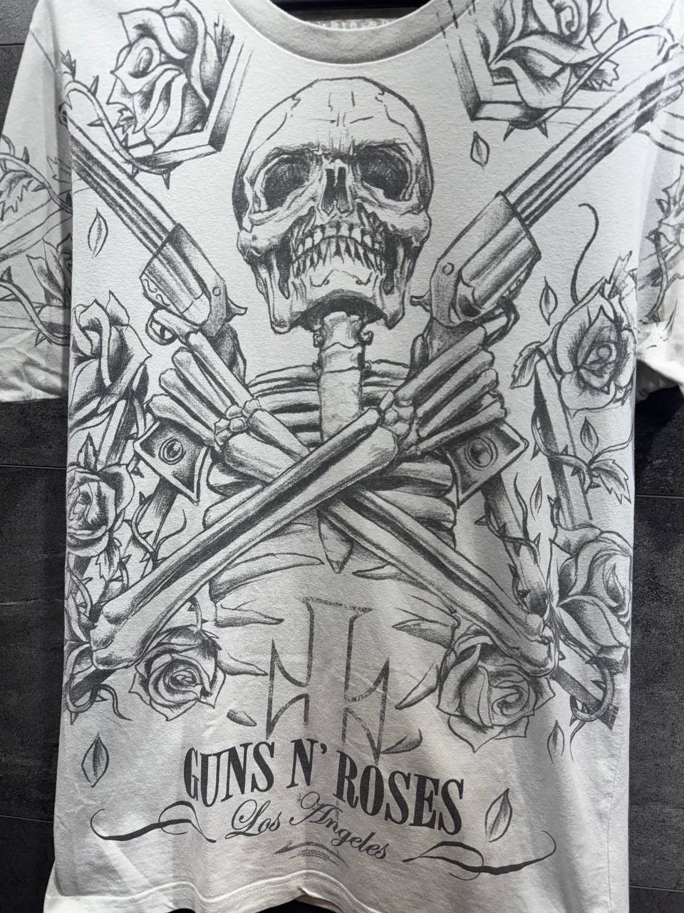 Vintage Guns n Roses Los Angeles Tee Rock & Rebellion Shirt 2007 Size US M / EU 48-50 / 2 - 9 Thumbnail
