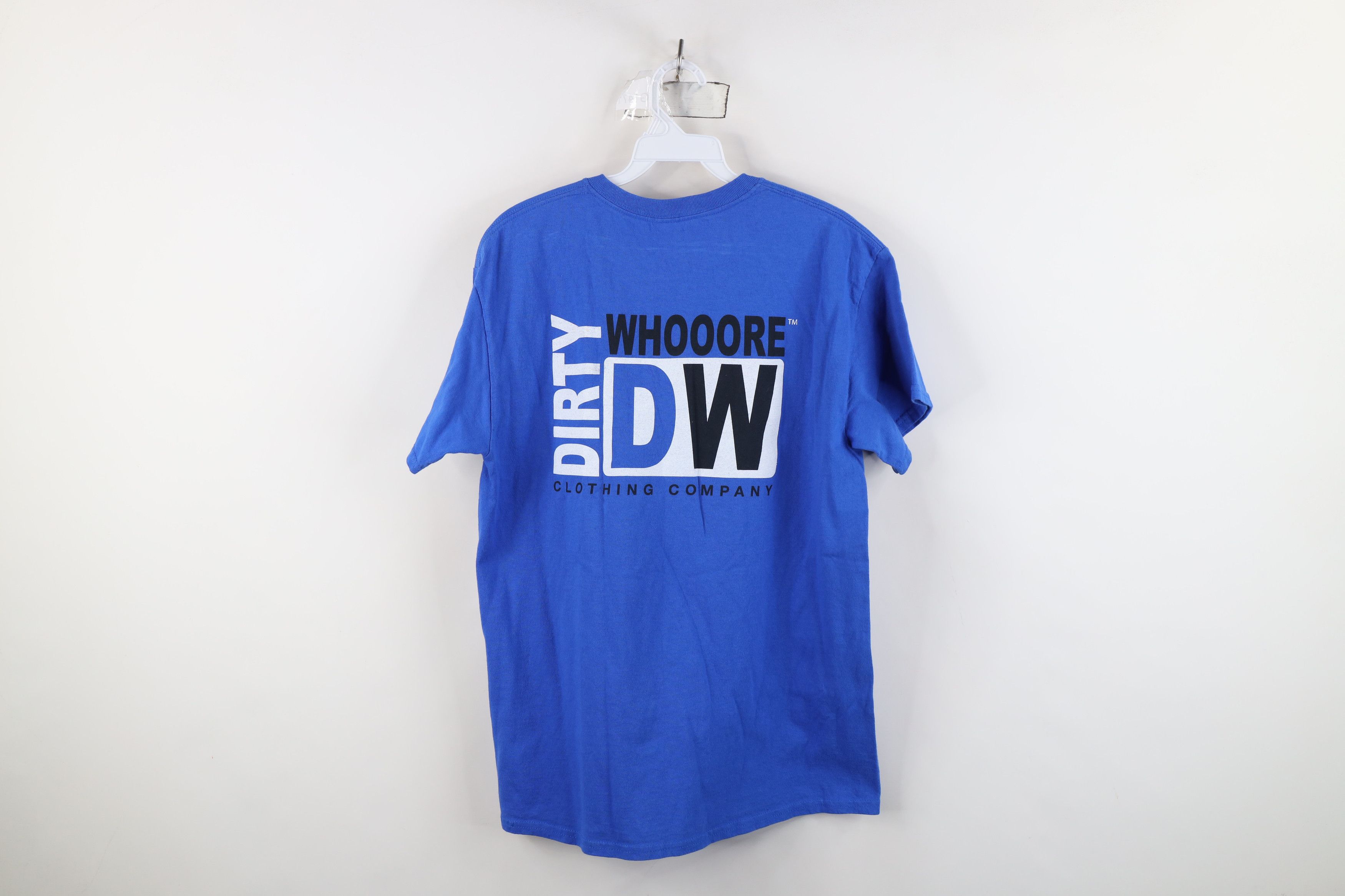 Vintage Vintage Streetwear Whooore Clothing Company T-Shirt Blue Size US S / EU 44-46 / 1 - 11 Thumbnail