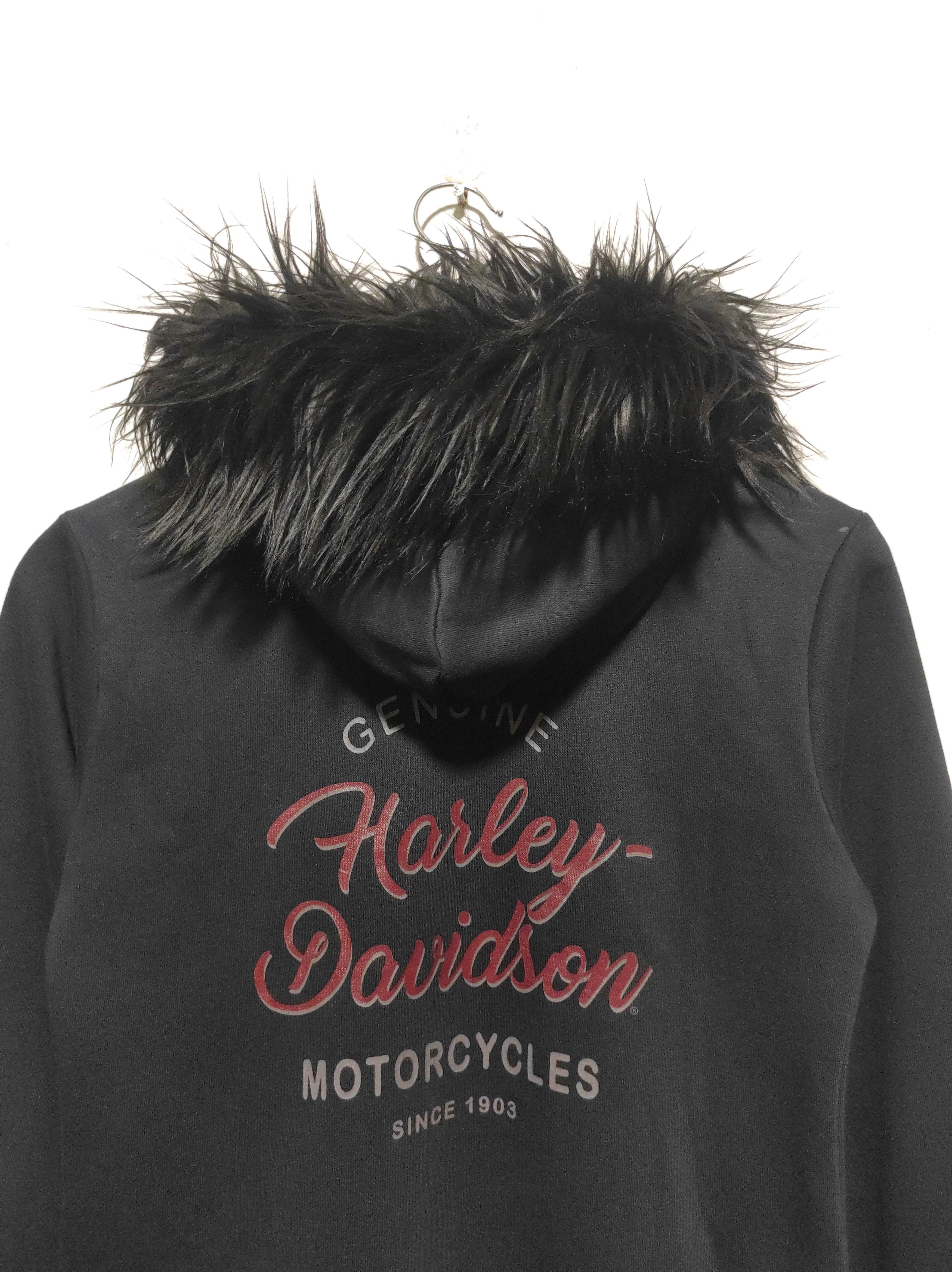 Harley Davidson Harley Davidson zipper fur hoodie Size US XS / EU 42 / 0 - 15 Thumbnail