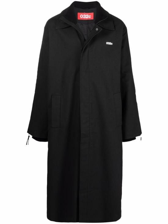 032c 032C Men Coats FW21W 6022BLACK Black Size US M / EU 48-50 / 2 - 1 Thumbnail