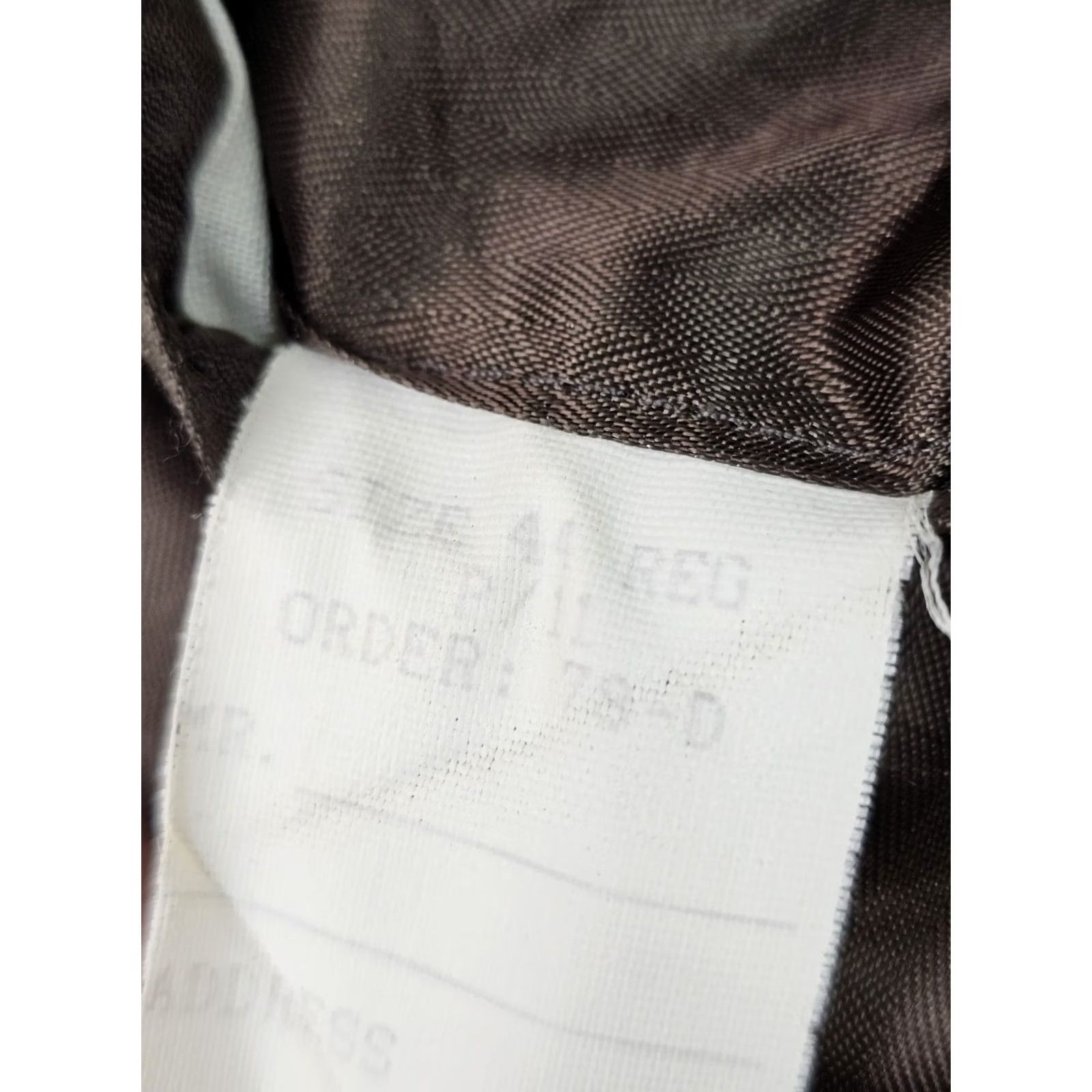 Stafford Stafford Blazer Single-Breasted 2-Button Wool 100% Lined Gray Heathered Bronze 44R Mens EUC Jacket Coat - Classic Fit Size 44R - 6 Thumbnail