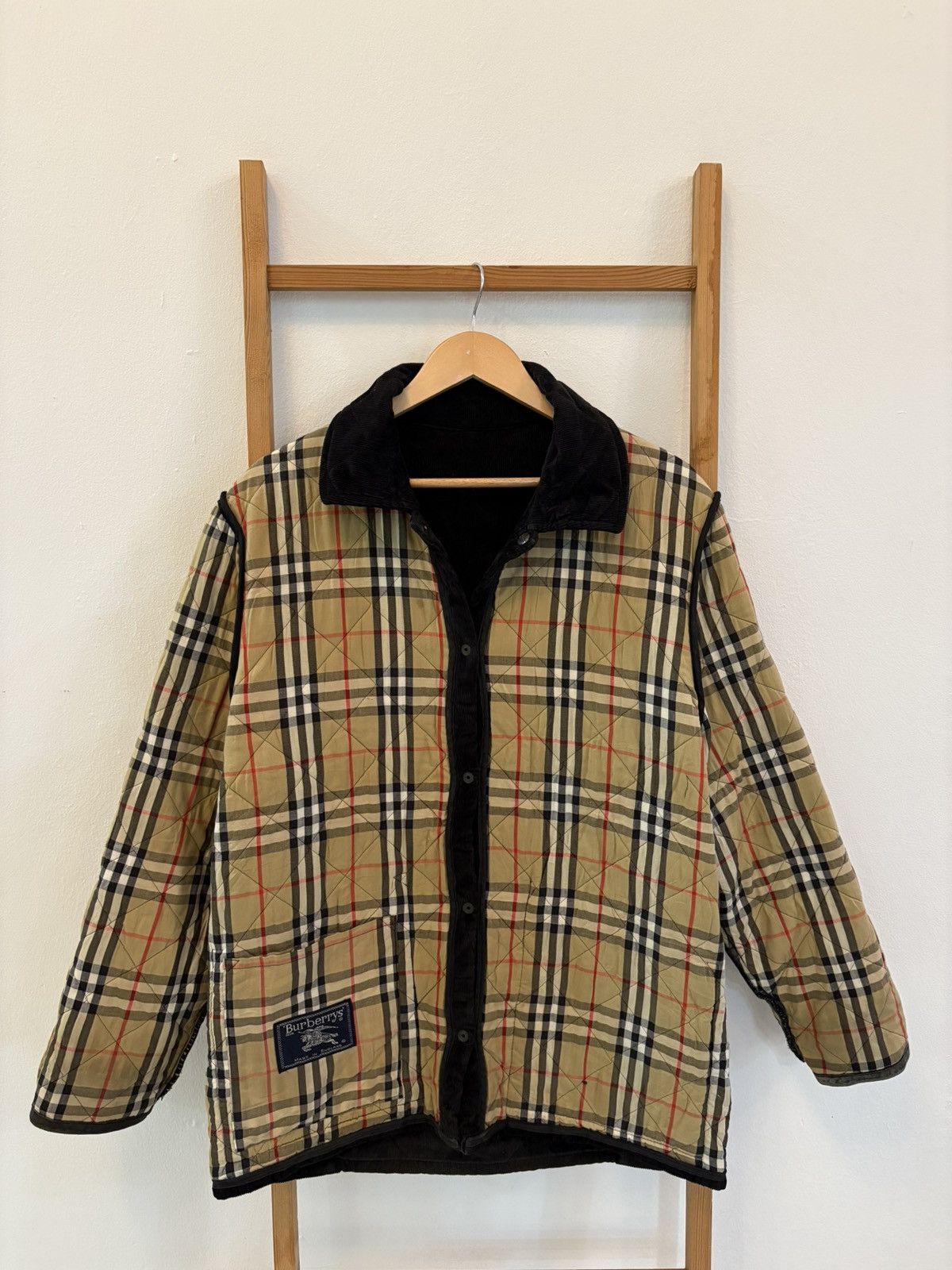 Burberry BURBERRY London Corduroy Jacket Novacheck Size US XL / EU 56 / 4 - 1 Thumbnail