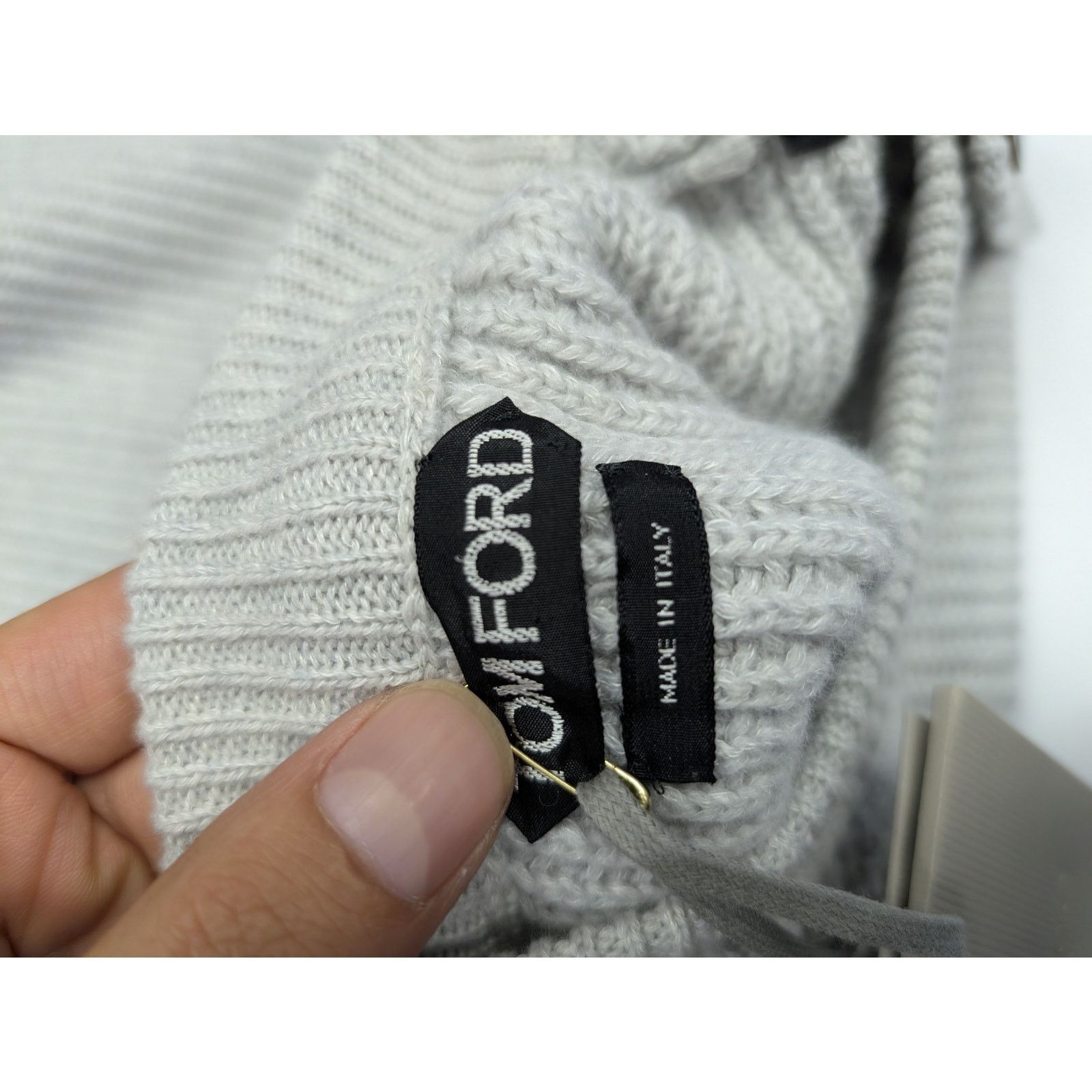 Tom Ford o1rshd1 Henley shirt in Grey Size US M / EU 48-50 / 2 - 10 Thumbnail