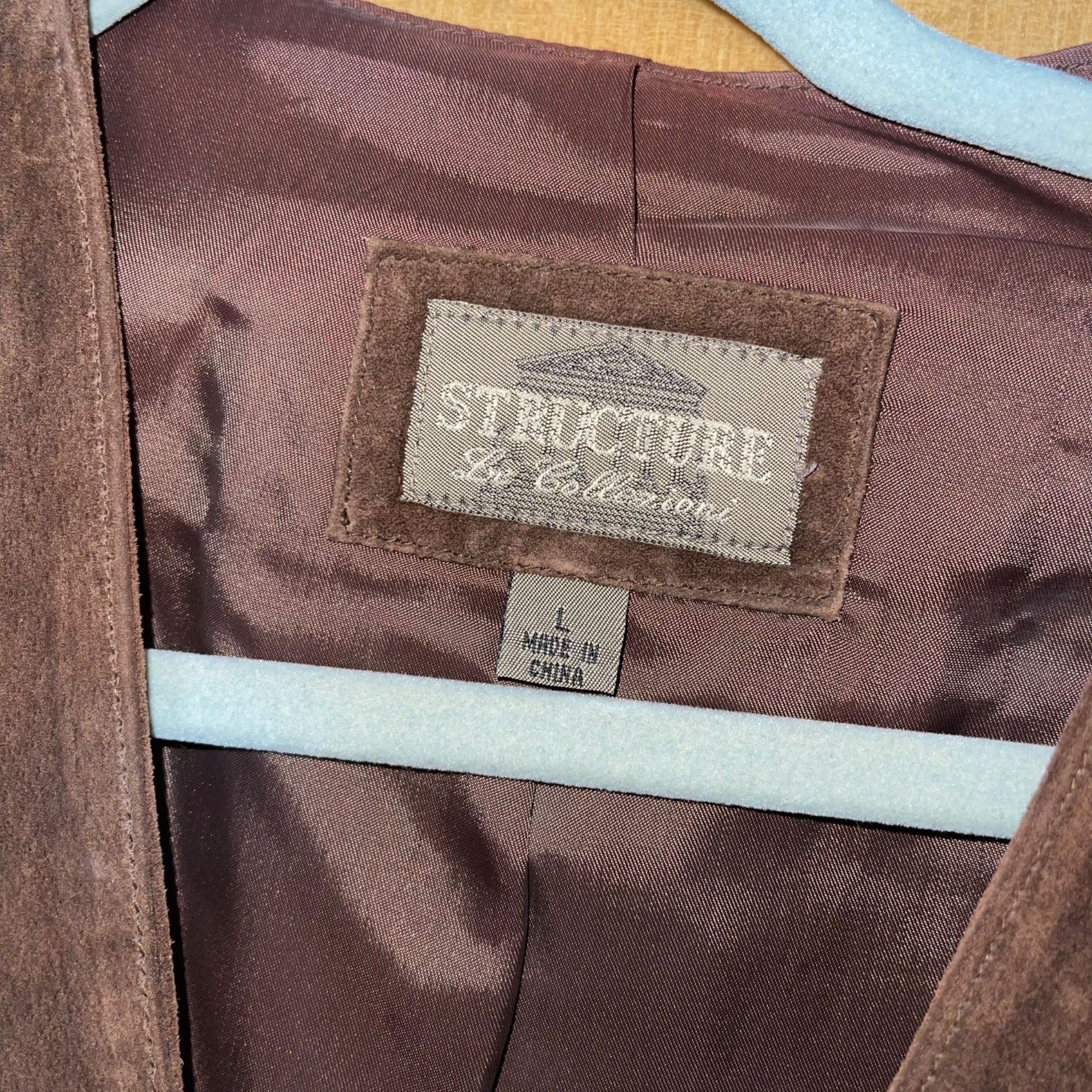 Vintage Structure Collezioni Vintage Mens Vest Size Large Size US L / EU 52-54 / 3 - 5 Thumbnail
