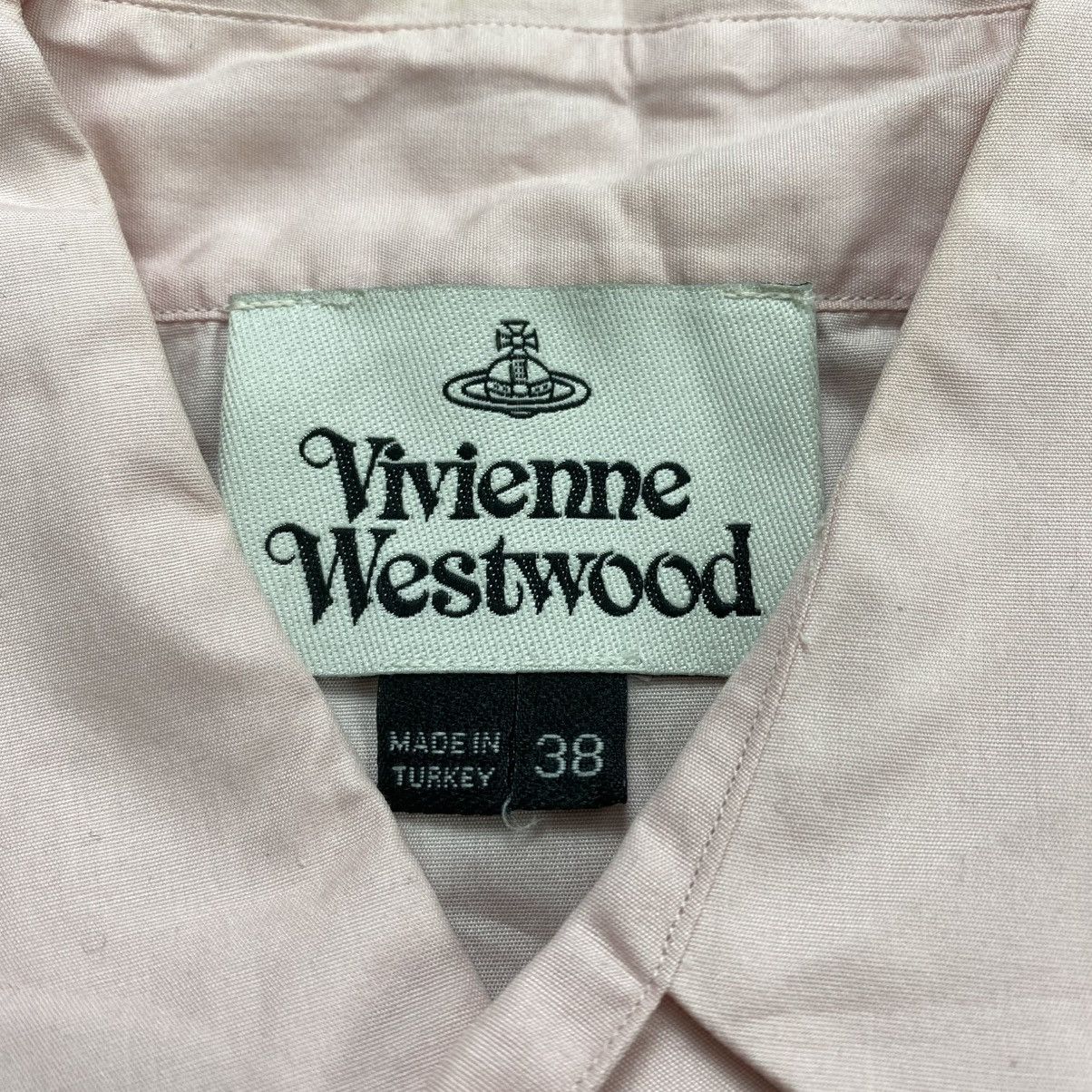 Vivienne Westwood Vintage Vivienne Westwood Sexy Pink Blouse Button Up Shirt Size XS / US 0-2 / IT 36-38 - 5 Thumbnail