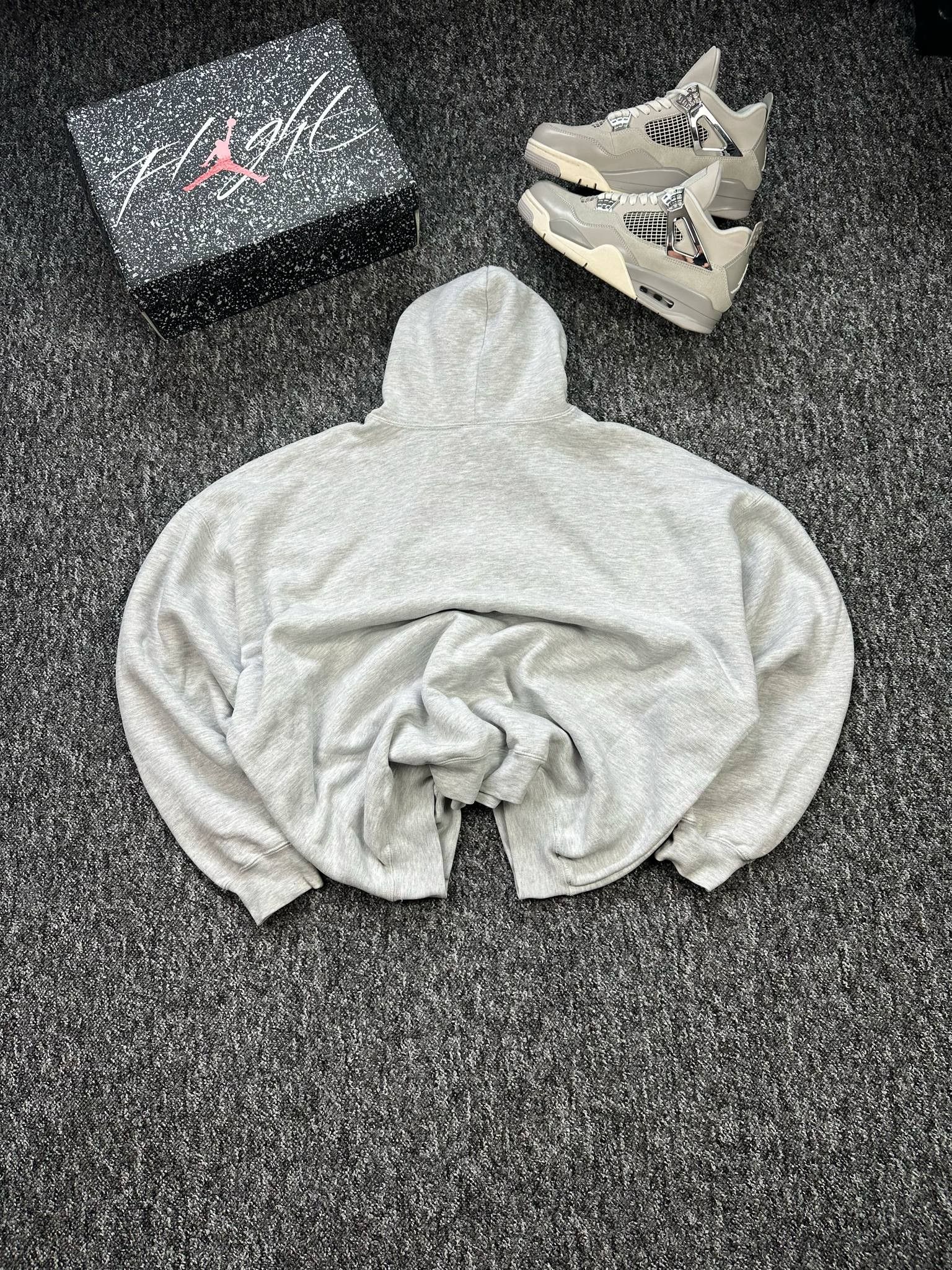 Japanese Brand × Nike × Vintage Sweatshirts hoodie Nike Carolina avant garde affliction logo Size US XL / EU 56 / 4 - 5 Thumbnail