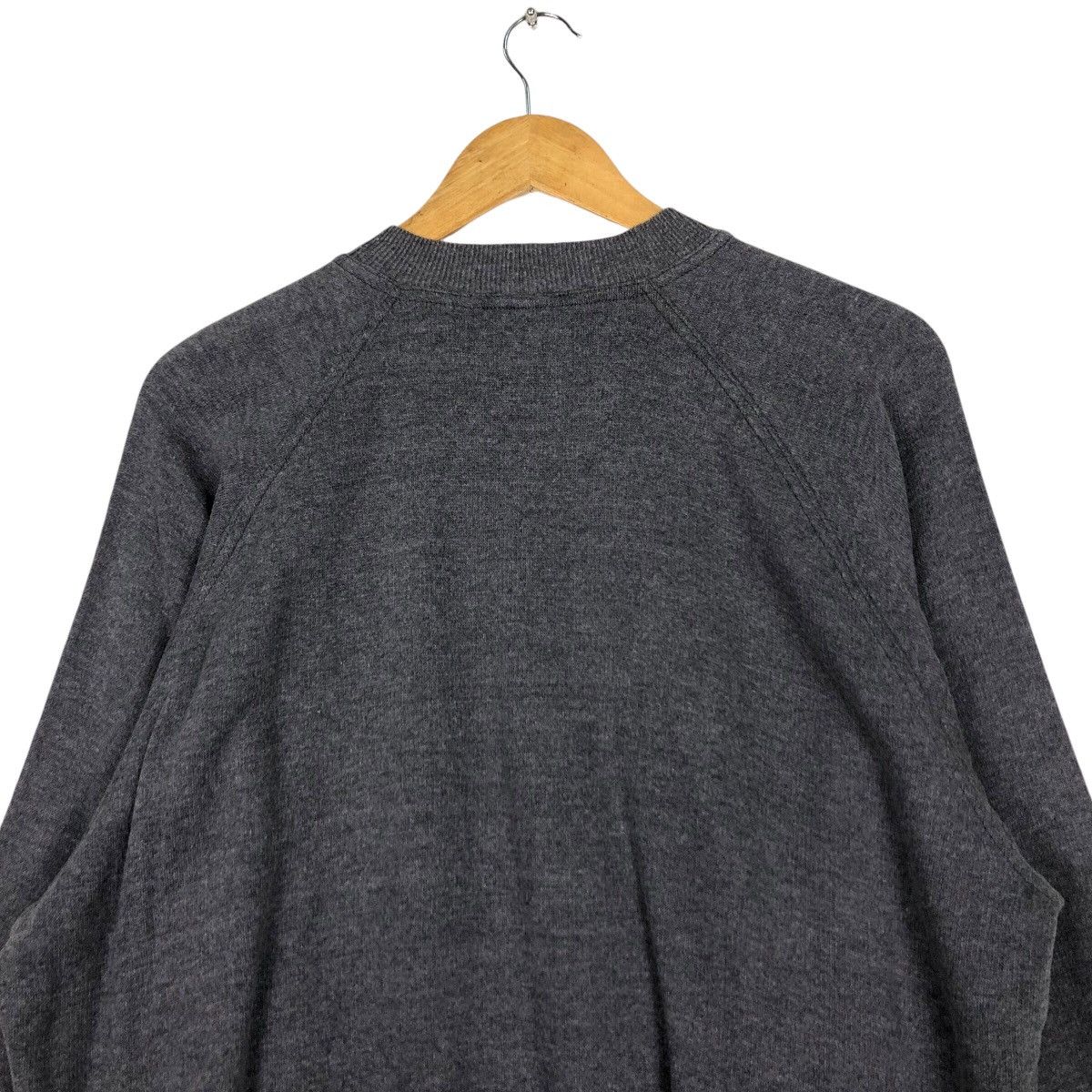Trussardi × Vintage Vintage Trussardi Sweatshirt Spell Out bIG logo Size US L / EU 52-54 / 3 - 8 Thumbnail