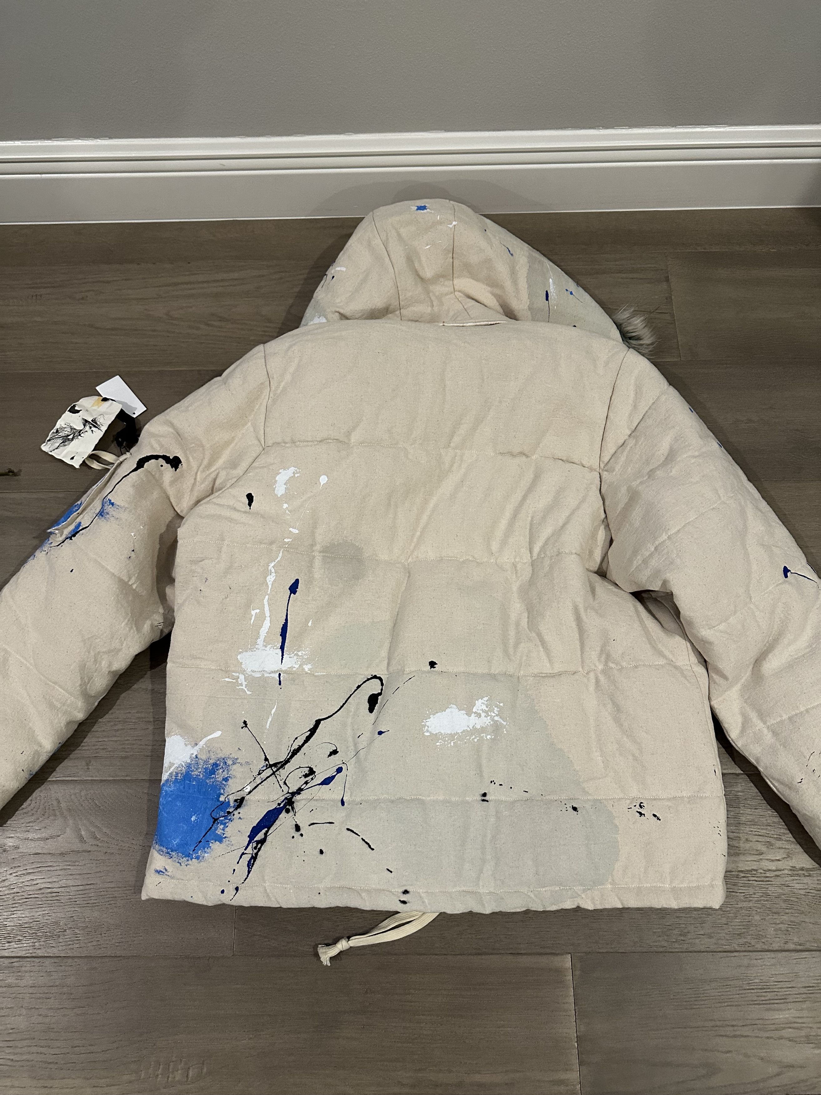 Greg Lauren Paint splattered retro puffy Size US XL / EU 56 / 4 - 2 Thumbnail