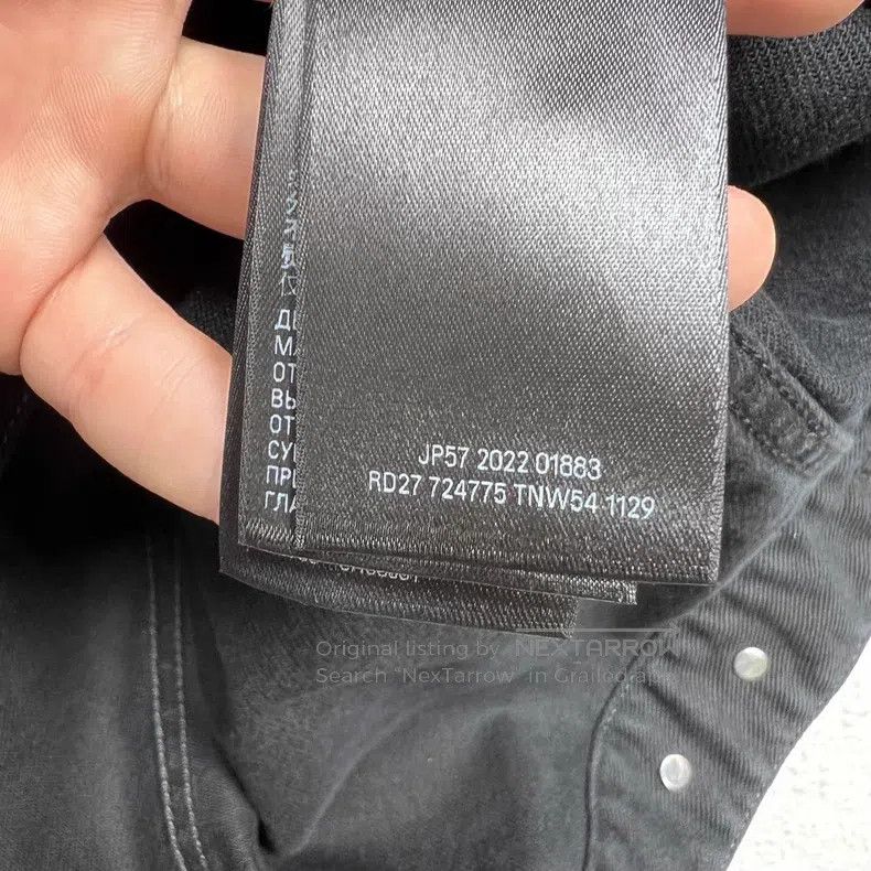 Balenciaga Balenciaga Destroyed Denim Jacket Size US L / EU 52-54 / 3 - 5 Thumbnail