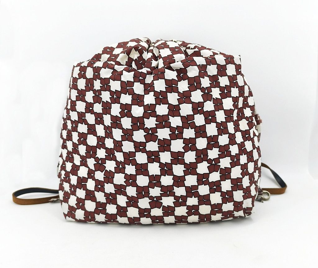 Marni MARNI reversible nylon floral drawstring backpack Size ONE SIZE - 5 Thumbnail