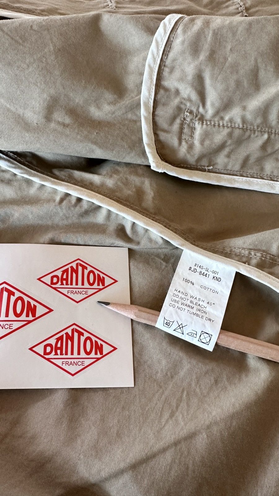 Danton Danton France Made in Japan chore jacket Size US M / EU 48-50 / 2 - 9 Thumbnail