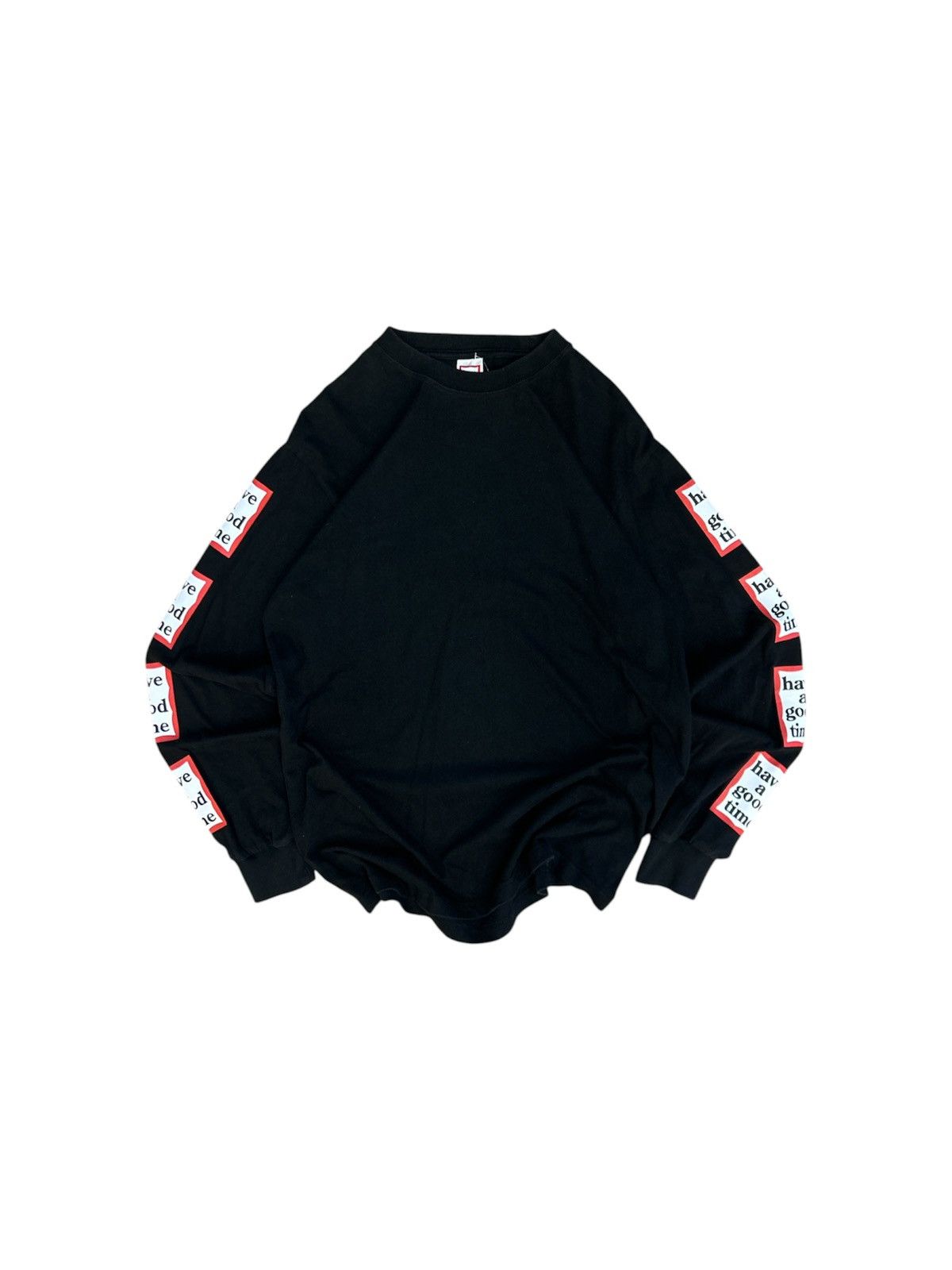Have A Good Time Have A Good Time Japan Multi-Logo Long Sleeve Shirt Size US M / EU 48-50 / 2 - 1 Thumbnail