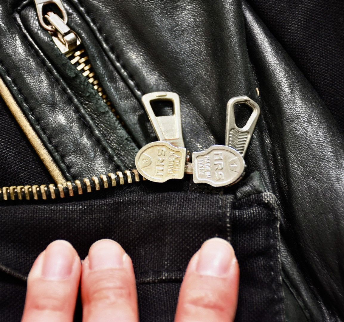 Maison Margiela Maison Martin Margiela Moto Jacket，size 50！！ Size US L / EU 52-54 / 3 - 9 Thumbnail