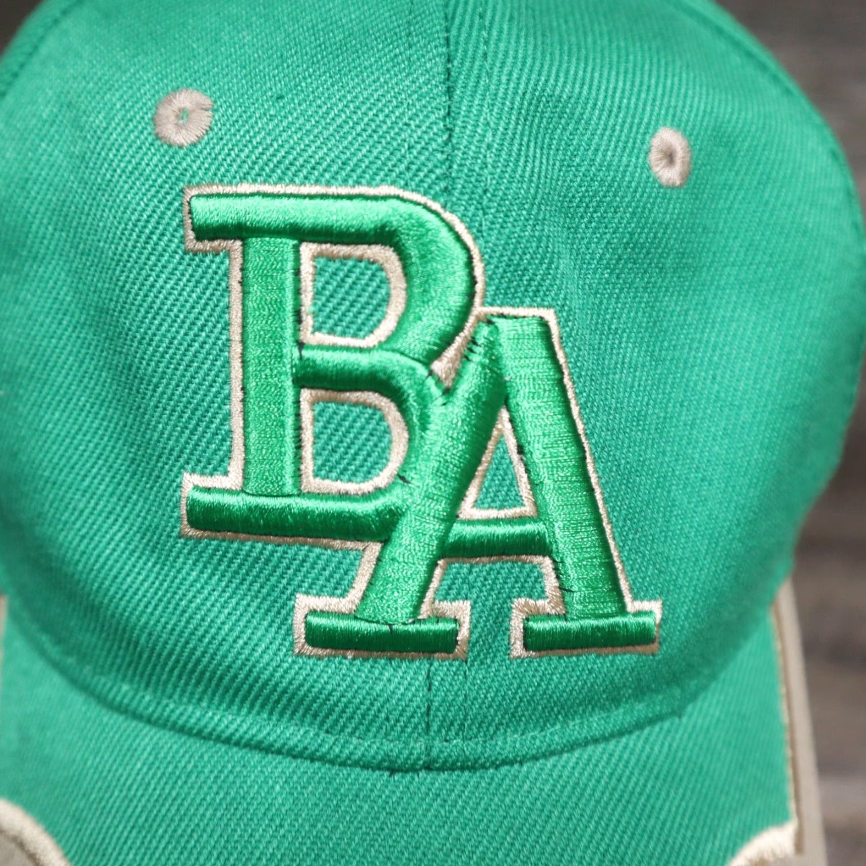 Vintage VINTAGE Bahamas Men's Baseball Cap Hat Adjustable Green 58cm Embroidered Size ONE SIZE - 2 Thumbnail