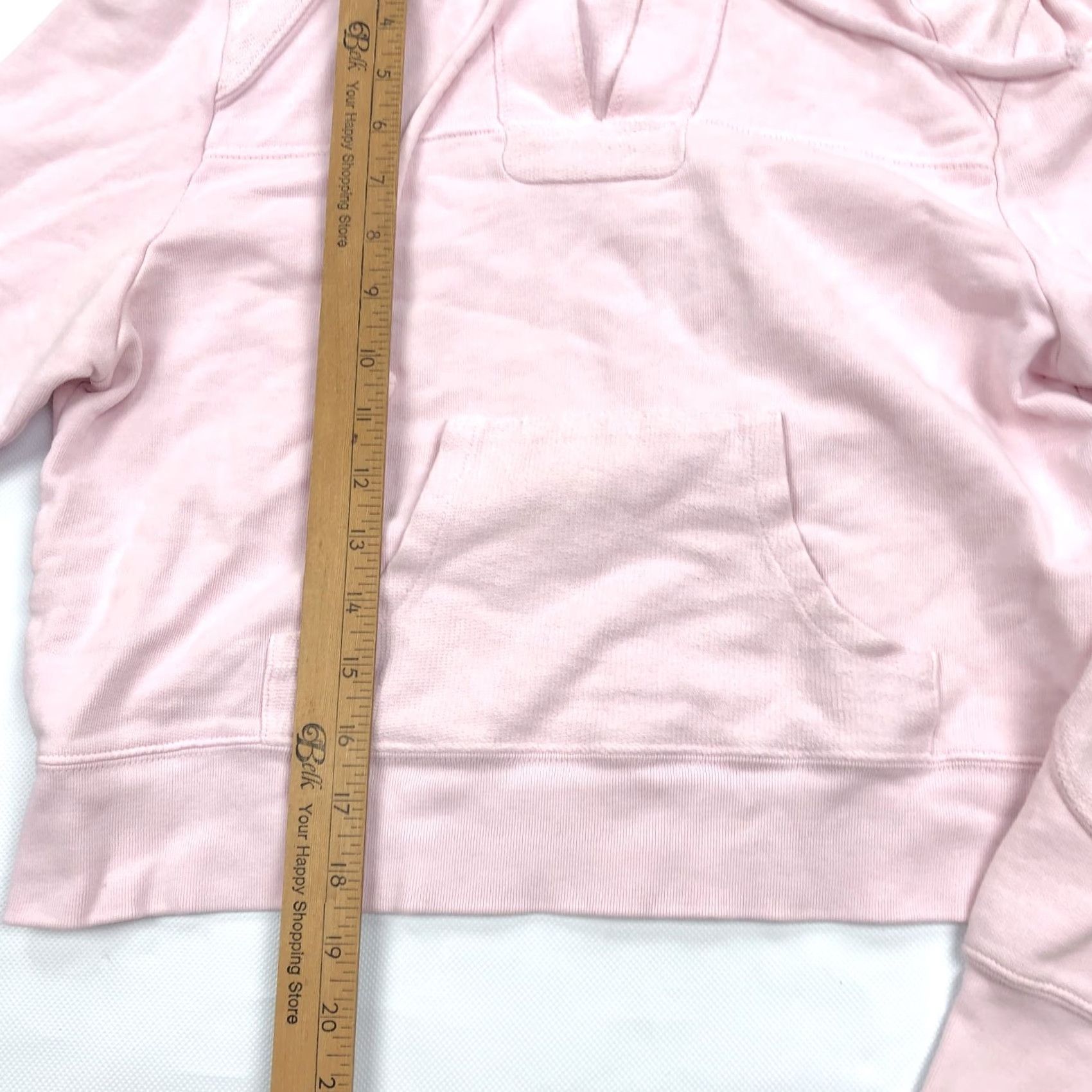LoveShackFancy LoveShackFancy Hoodie Women Pink Sweatshirt Cropped Size S Kirby Puff Sleeve Hooded Pullover Casual Activewear Size S / US 4 / IT 40 - 4 Thumbnail