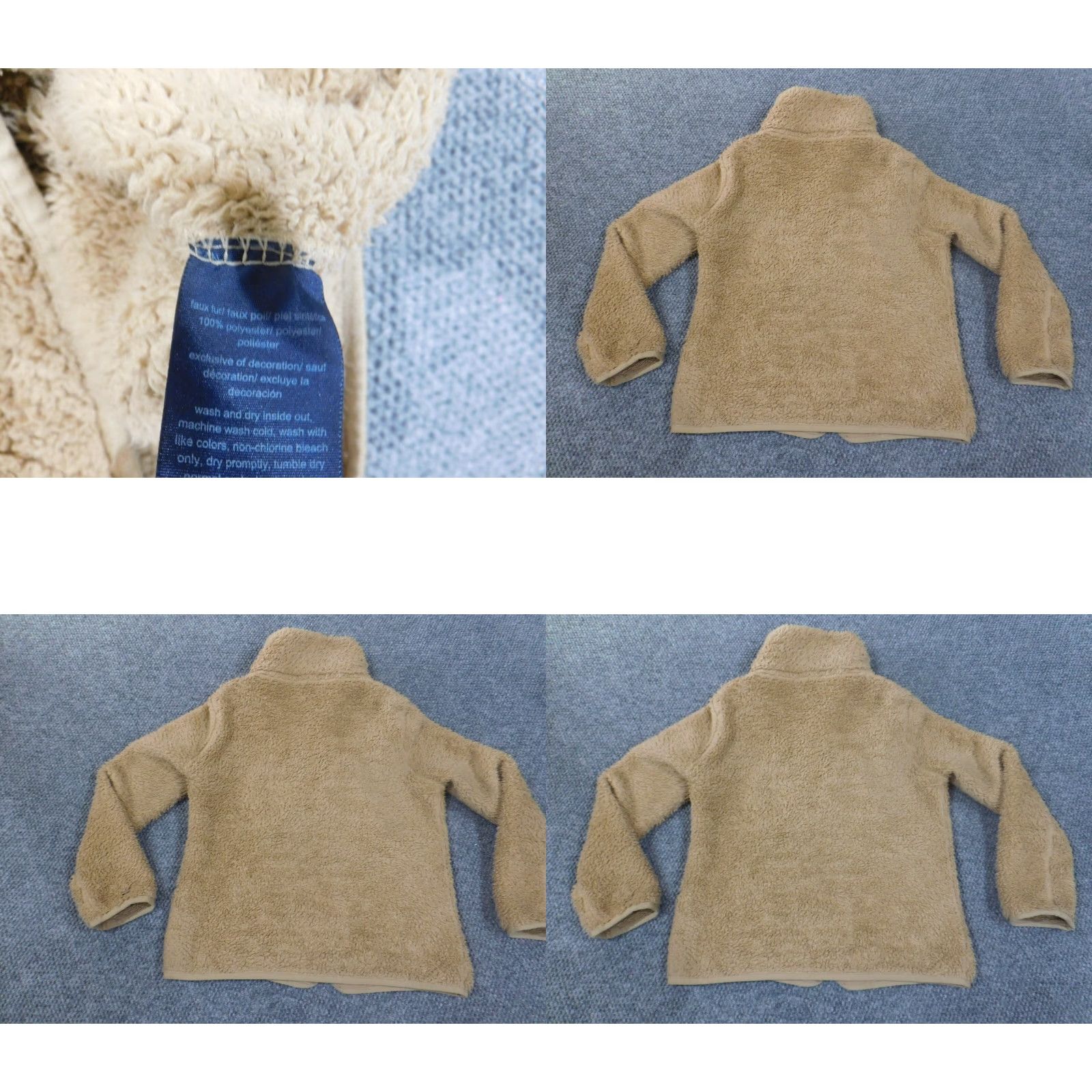 Tommy Hilfiger Tommy Hilfiger Jacket Women S Beige Quilted Fleece Zip Polyester Outdoor Casual Regular Size S Size S / US 4 / IT 40 - 8 Thumbnail