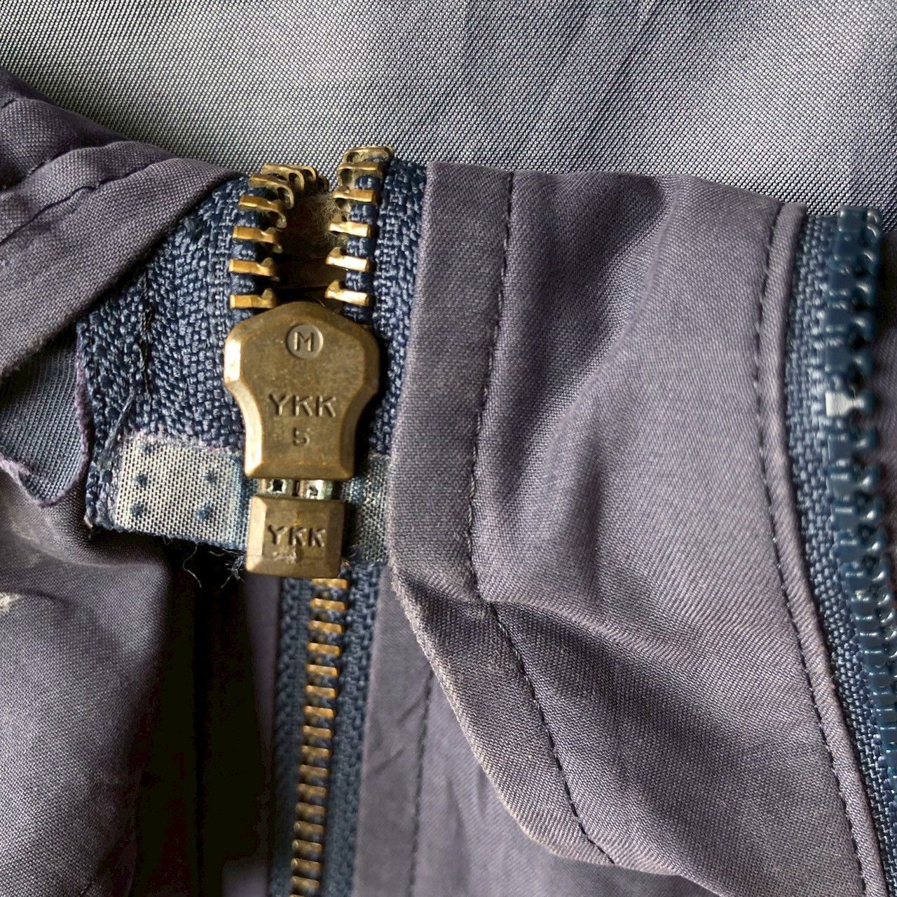 Burberry Vintage 90s Burberrys Field Jacket Blue Utility Coat Size US M / EU 48-50 / 2 - 9 Thumbnail