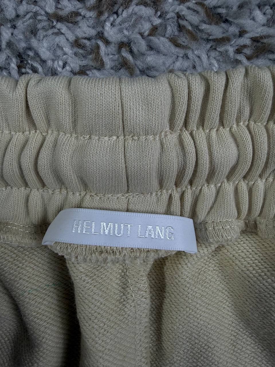 Helmut Lang NWT Helmut Lang Scribble Logo Jogger 'Stone' Size US 34 / EU 50 - 7 Thumbnail